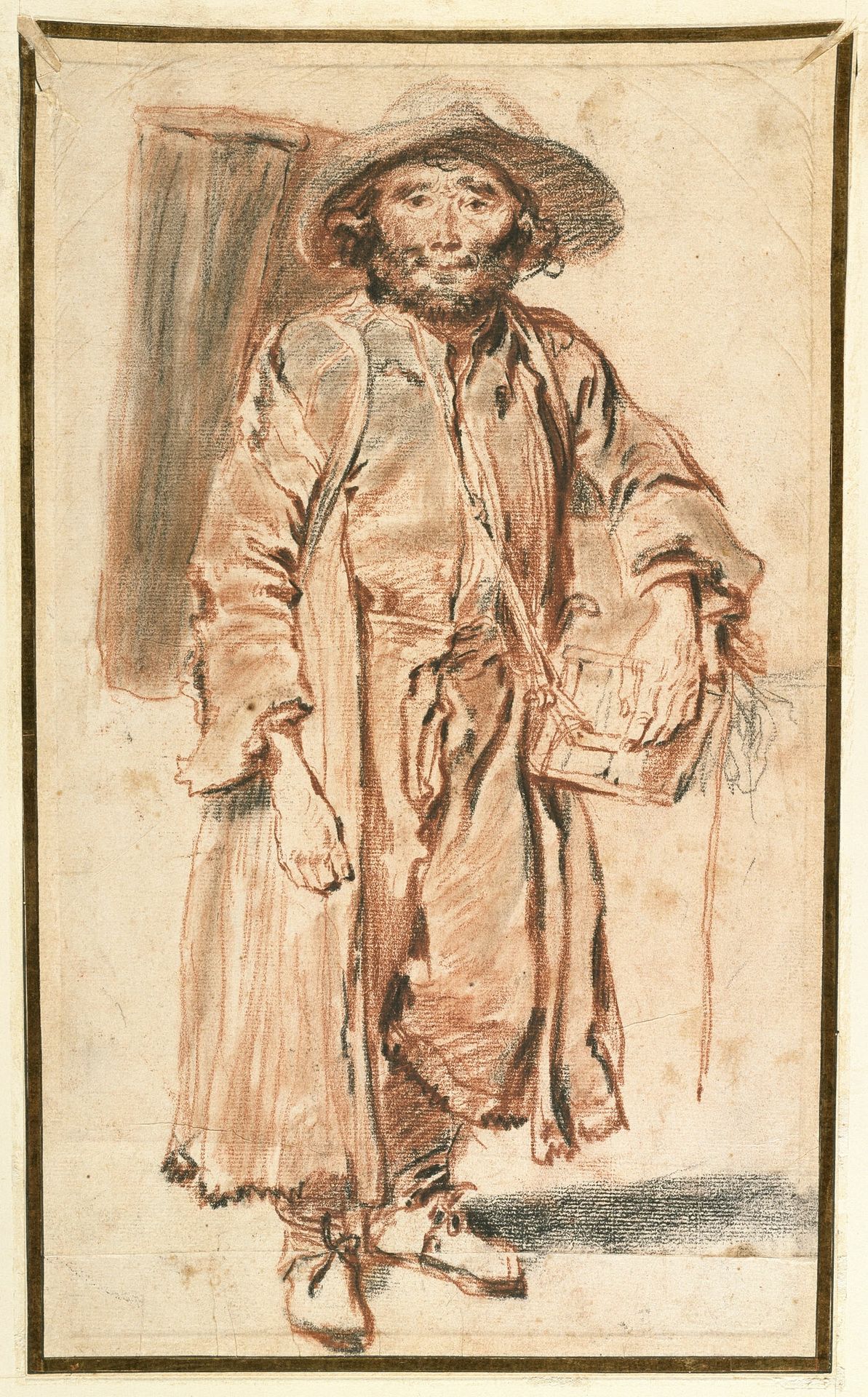 The Old Savoyard by Jean-Antoine Watteau