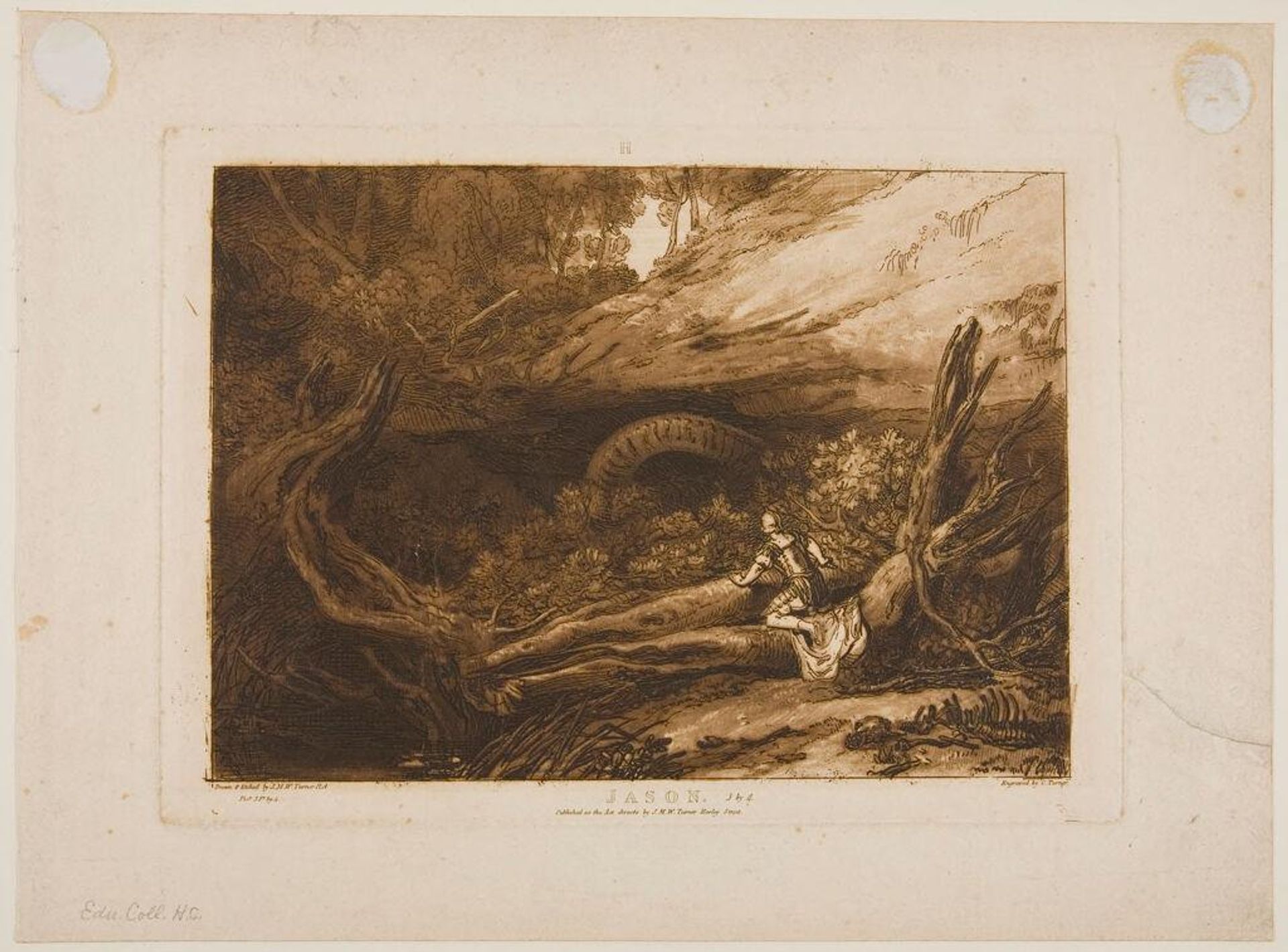 Jason by Etching by Joseph Mallord William Turner
