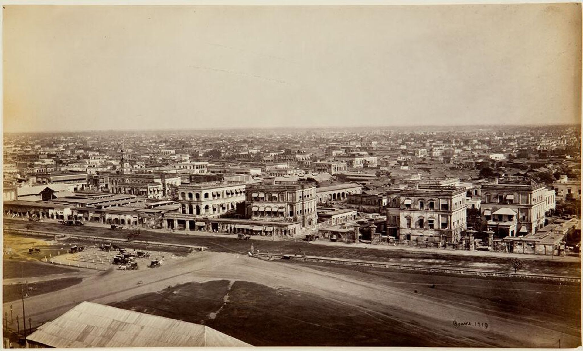 Calcutta Panorama #5 by Samuel Bourne