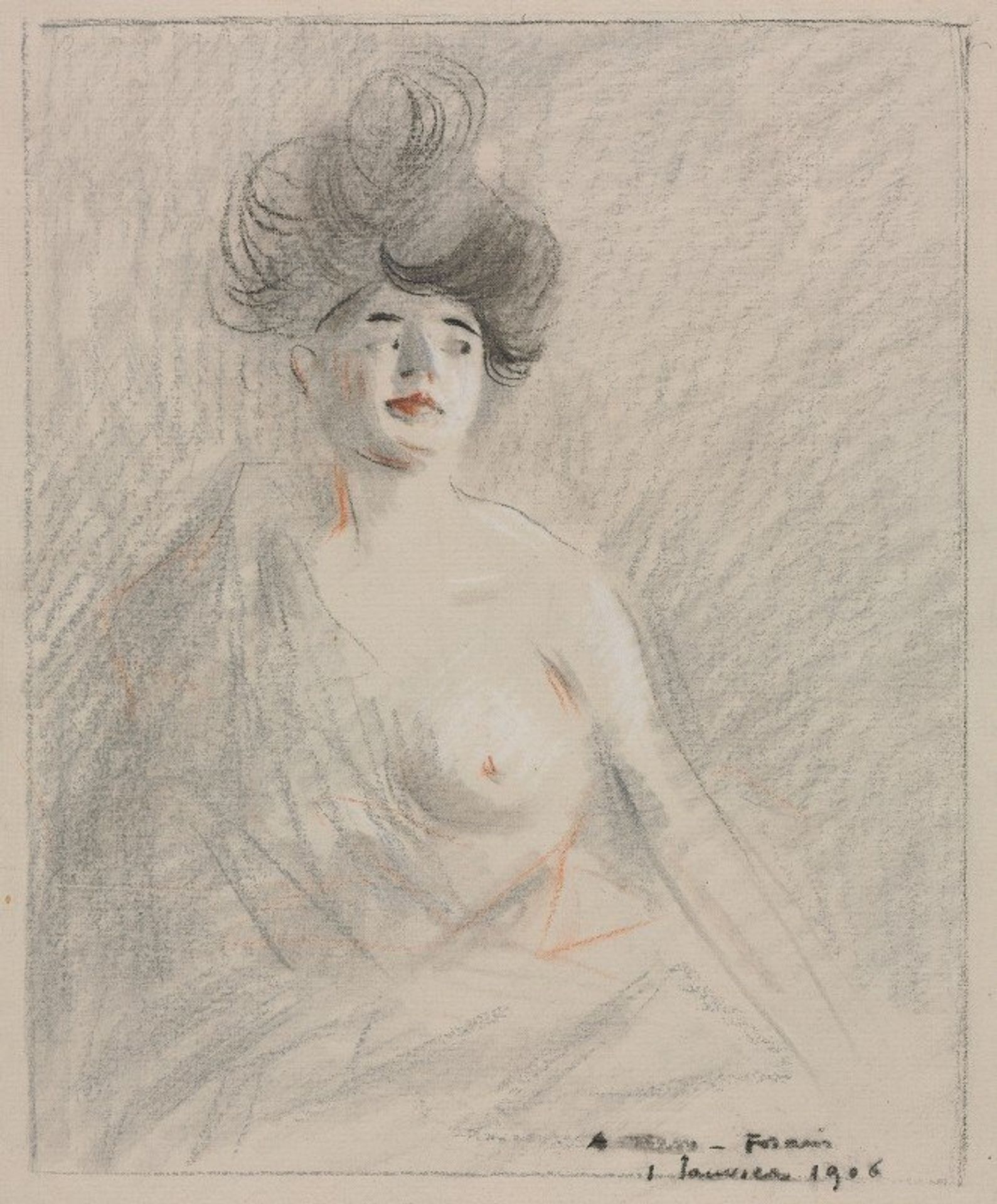 Courtesan by Jean-Louis Forain