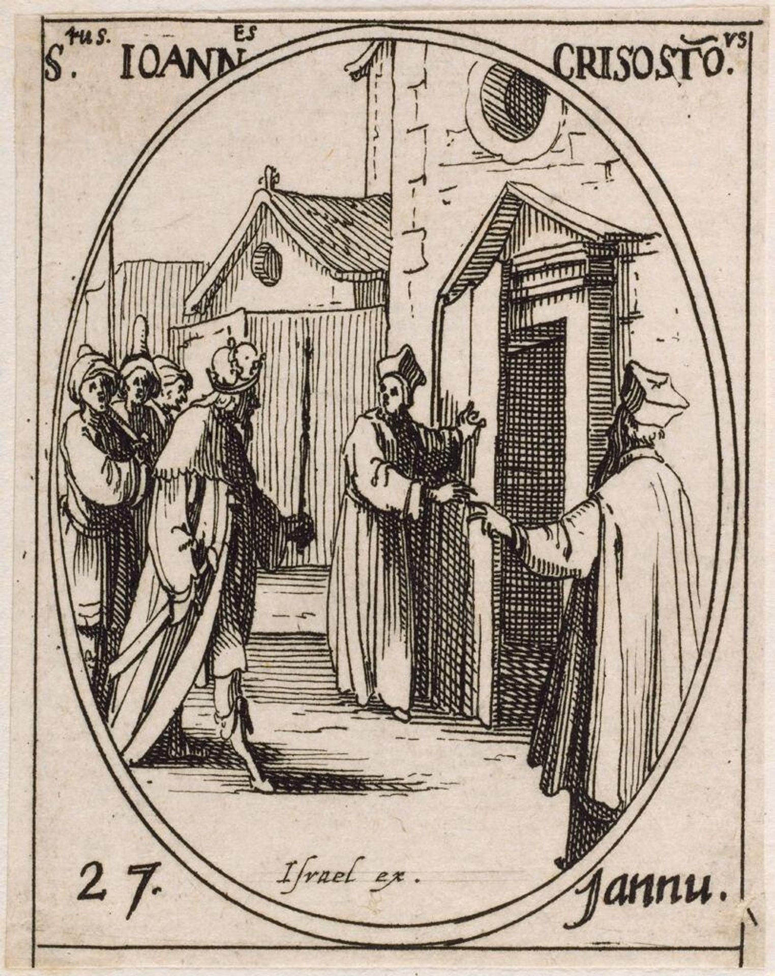 Saint John Chrysostom by Jacques Callot