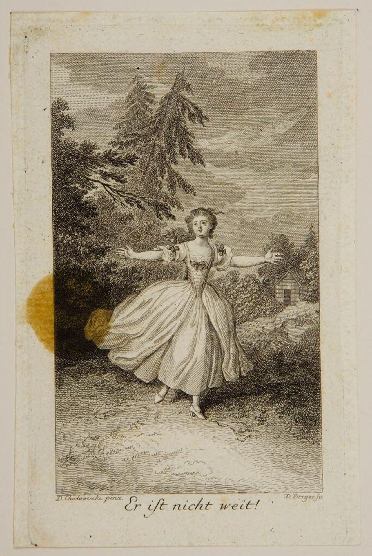 Illustration to Tristram Shandy, "There's Nothing More!" by Daniel Berger