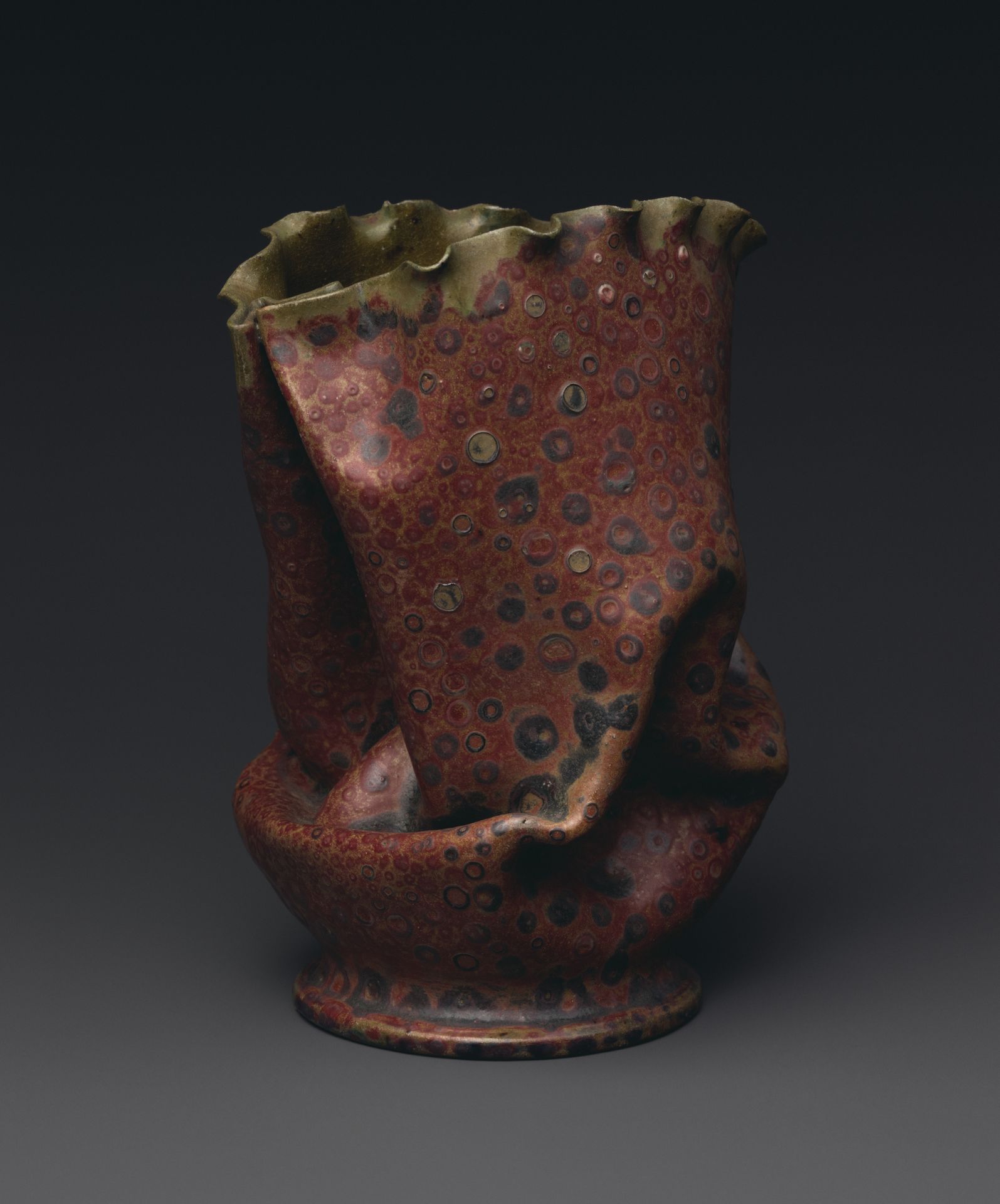 Vase by George E. Ohr