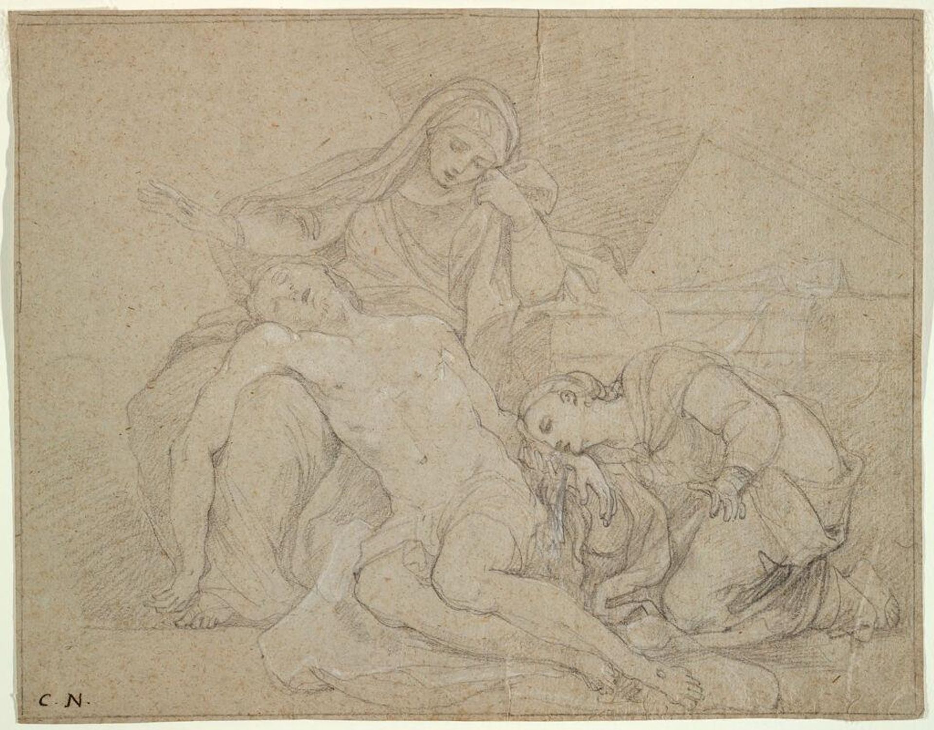 PietÃ  by Charles-Joseph Natoire