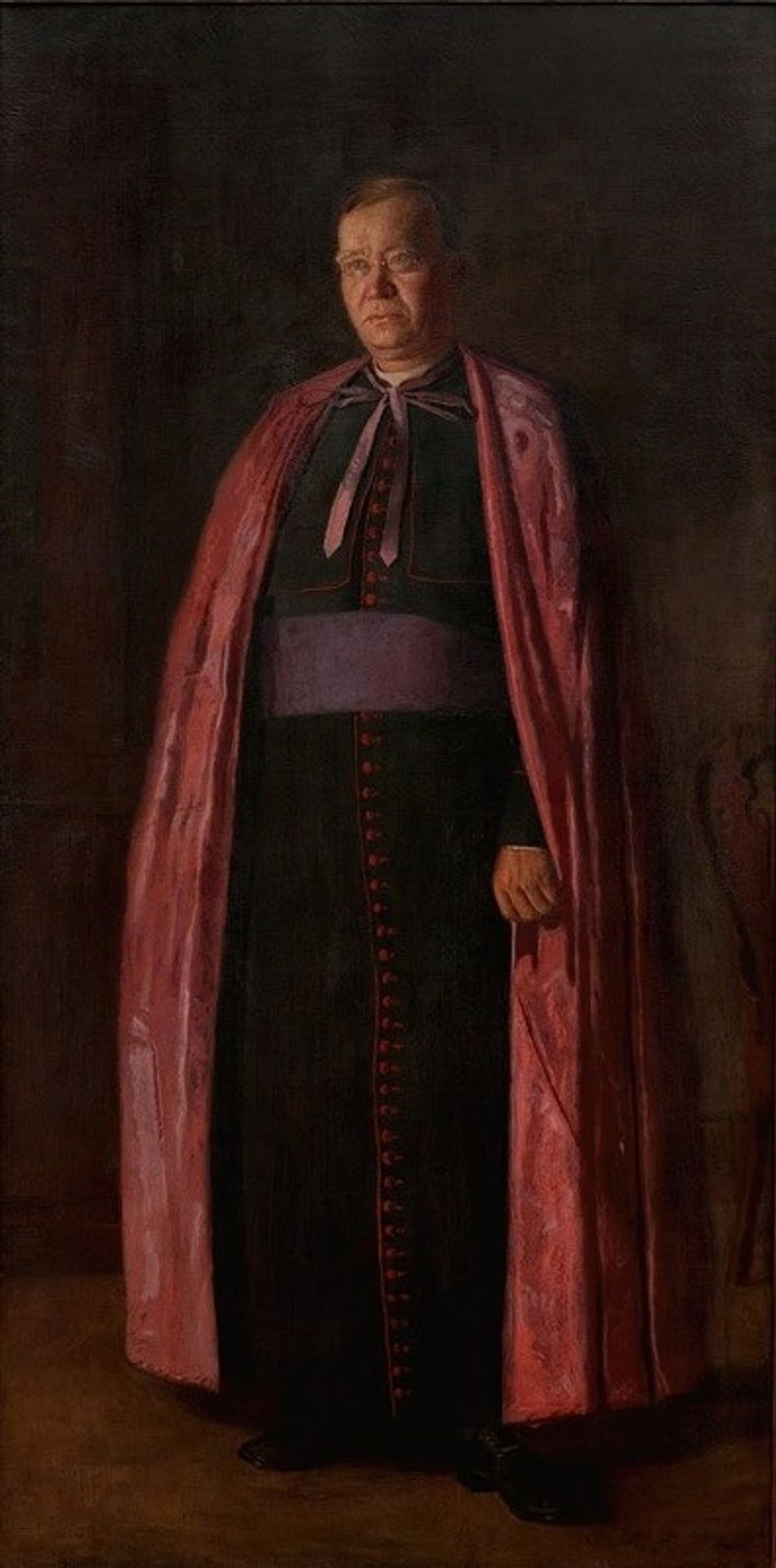 The Right Reverend Monsignor James F. Loughlin by Thomas Eakins