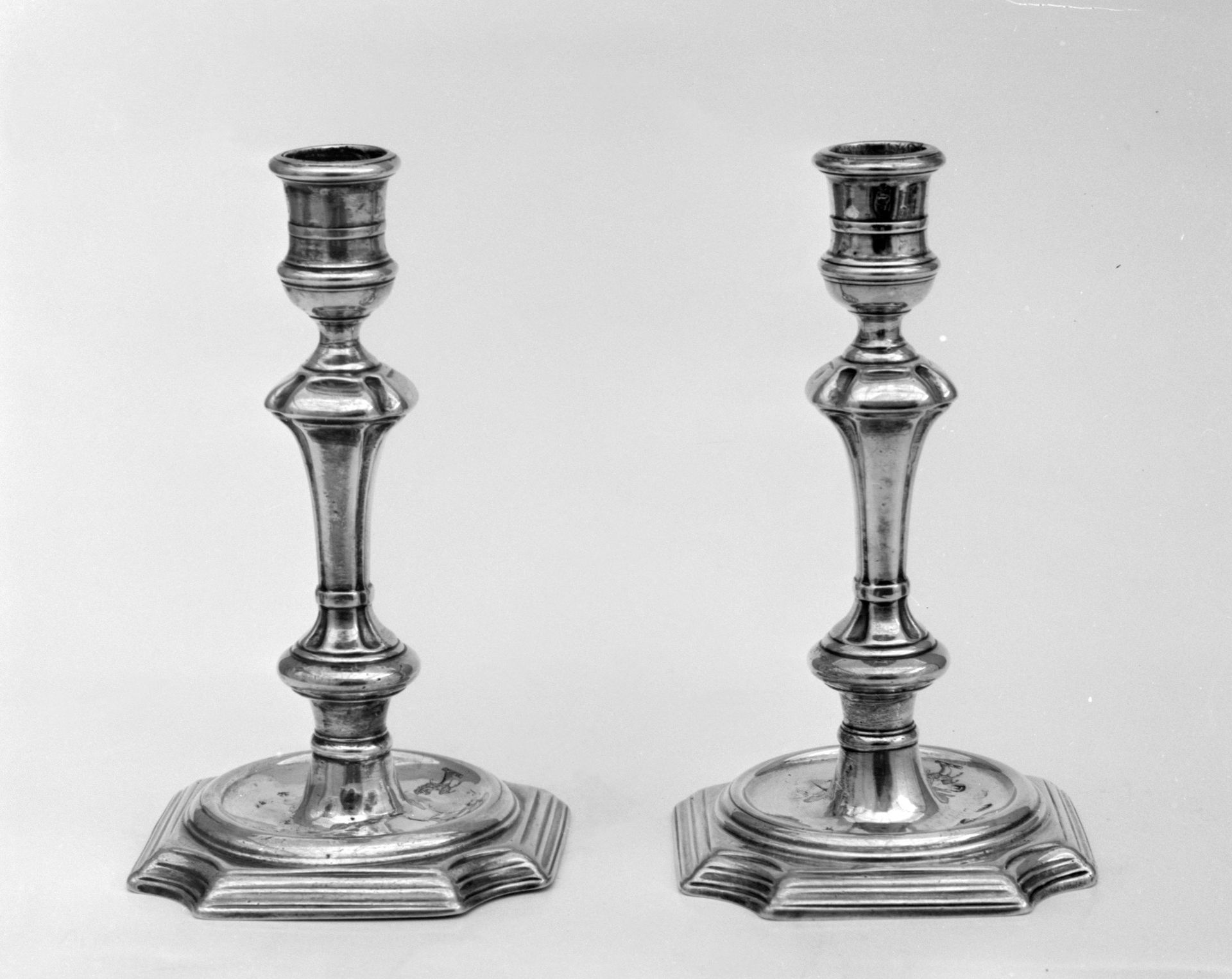 Pair of candlesticks by Robert Calderwood