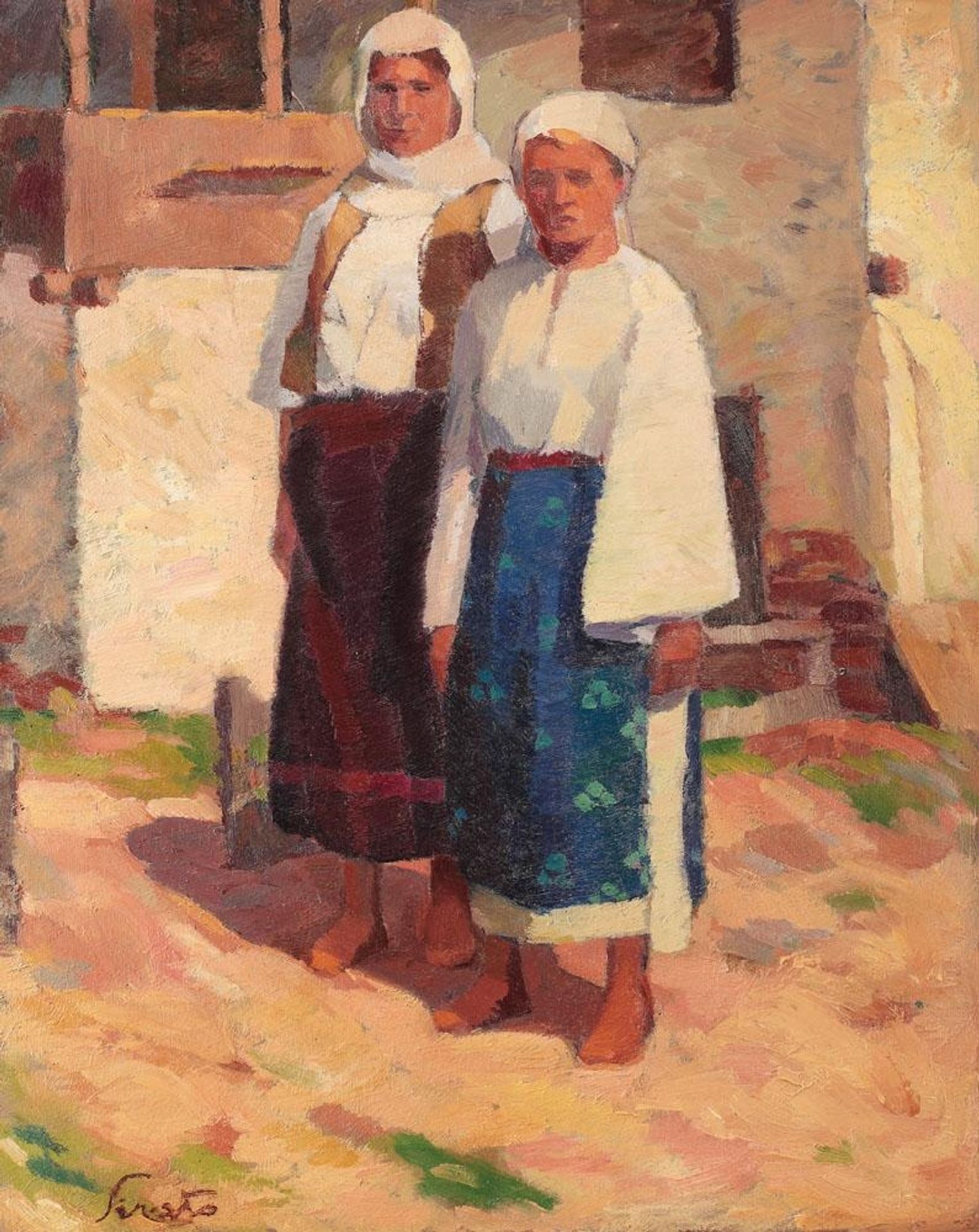Peasant Women from Dolj by Francisc Sirato