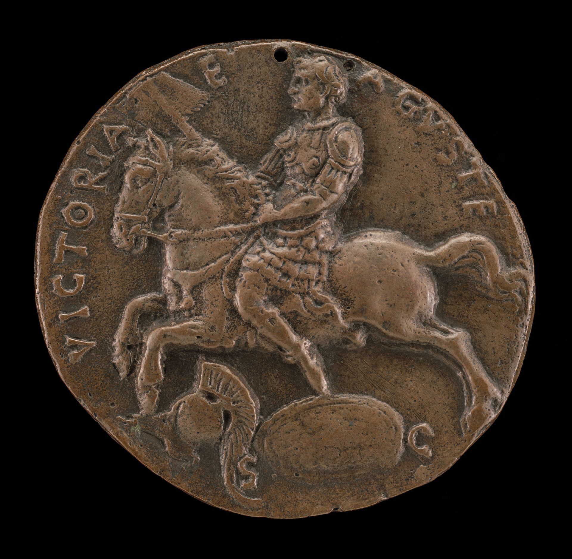 Equestrian Figure of Marcus Croto [reverse] by Varrone Belferdino