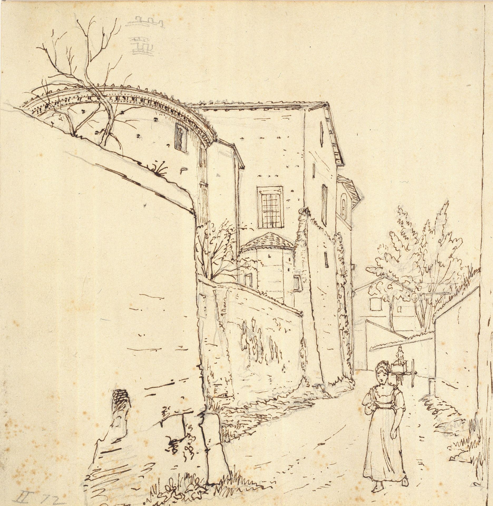 Gade i Rom by Wilhelm Marstrand