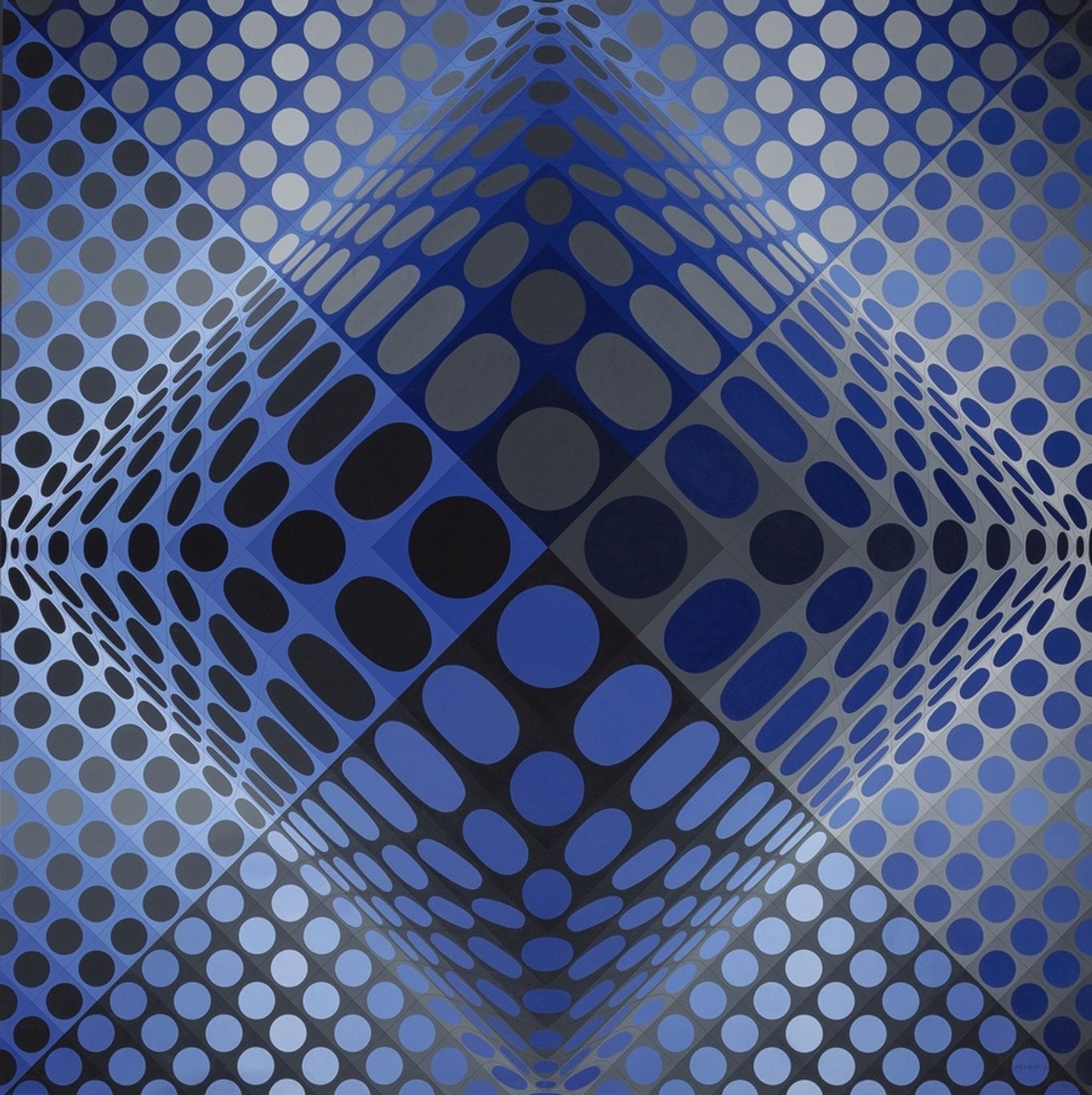 Novae – RB by Victor Vasarely