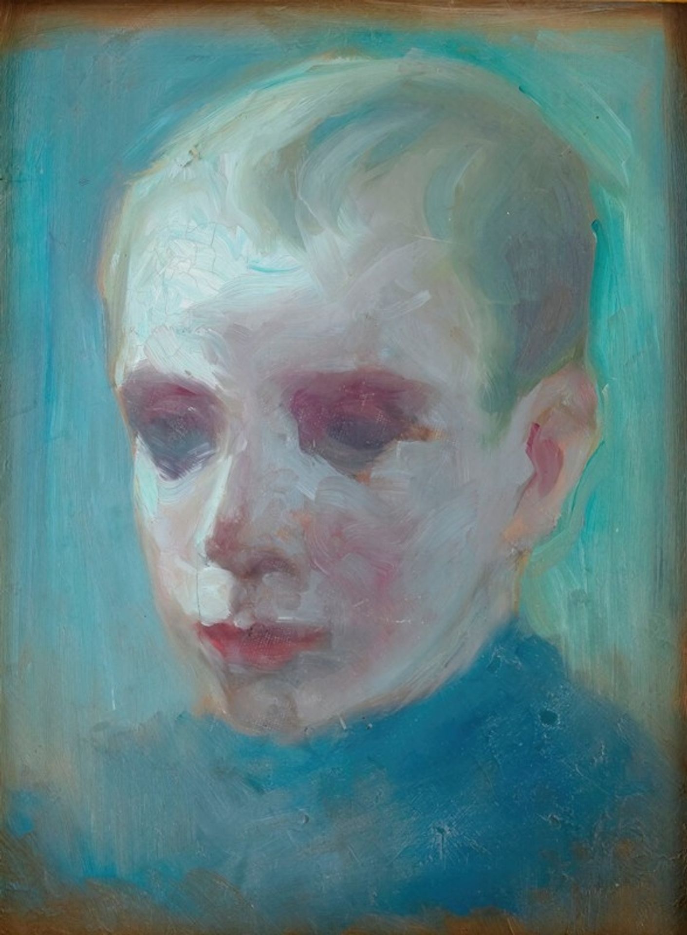 Gosshuvud by Nils Dardel