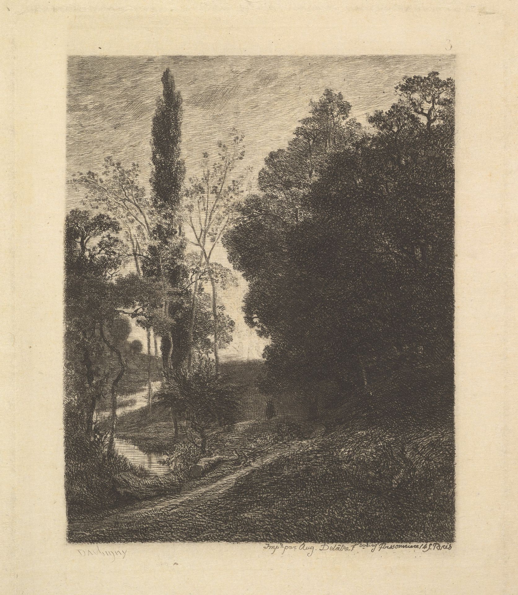 The Banks of Cousin by Charles François Daubigny