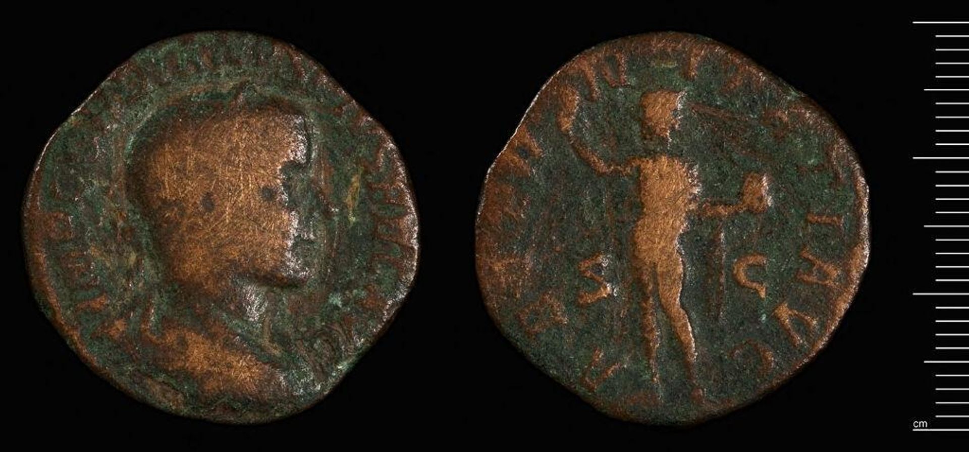 Sestertius of Gordianus III by Gordian III