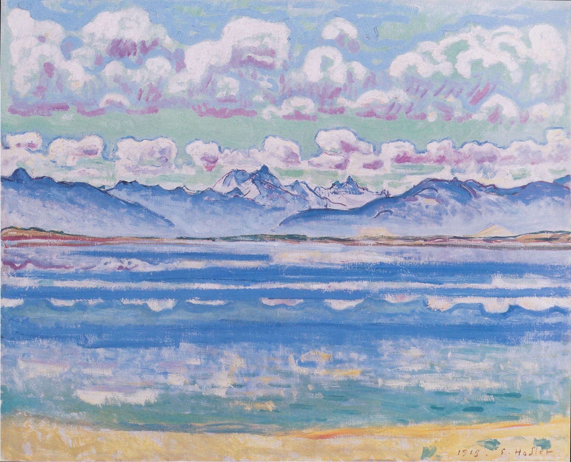 Weisshorn of Montana by Ferdinand Hodler