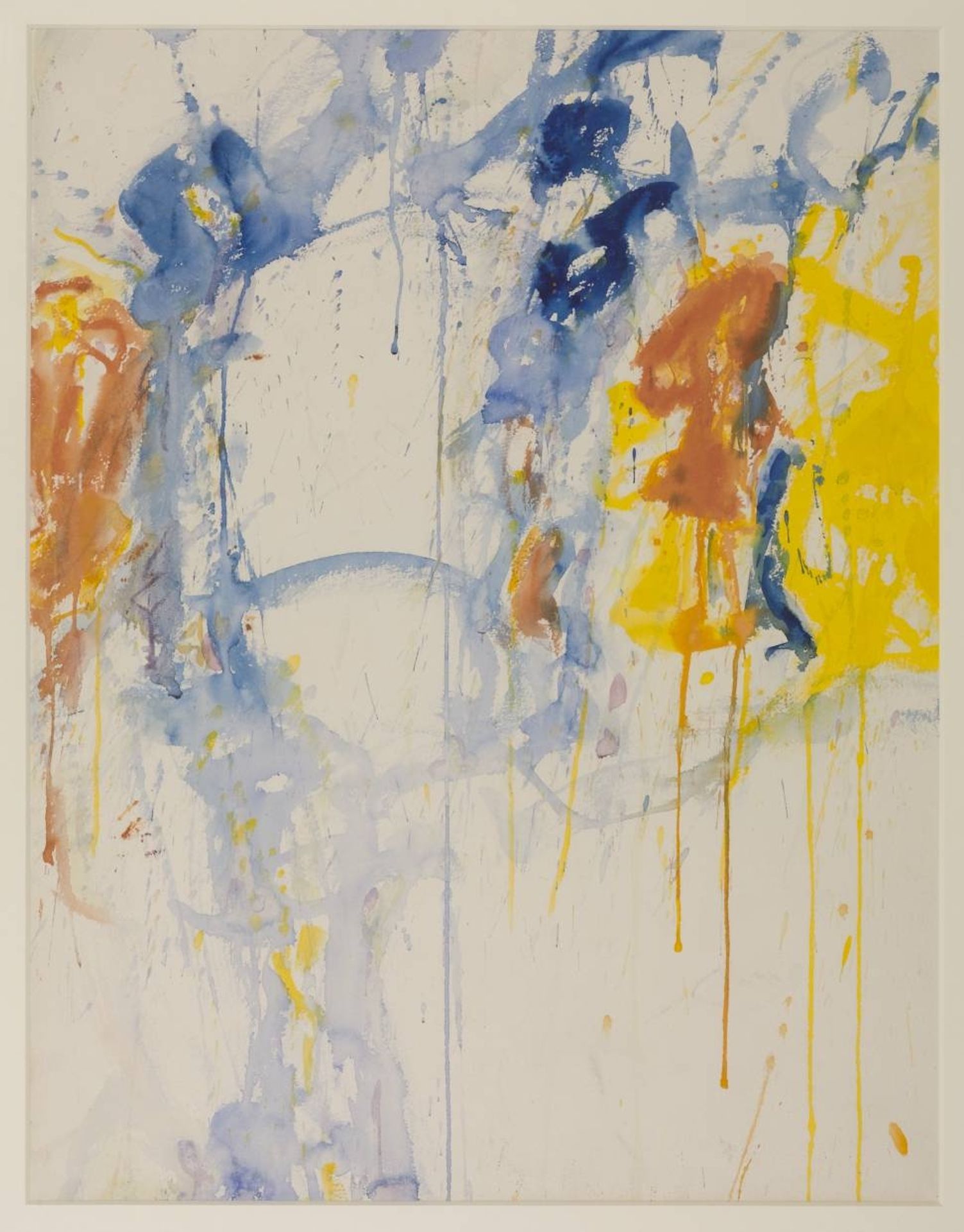 Painting by Sam Francis