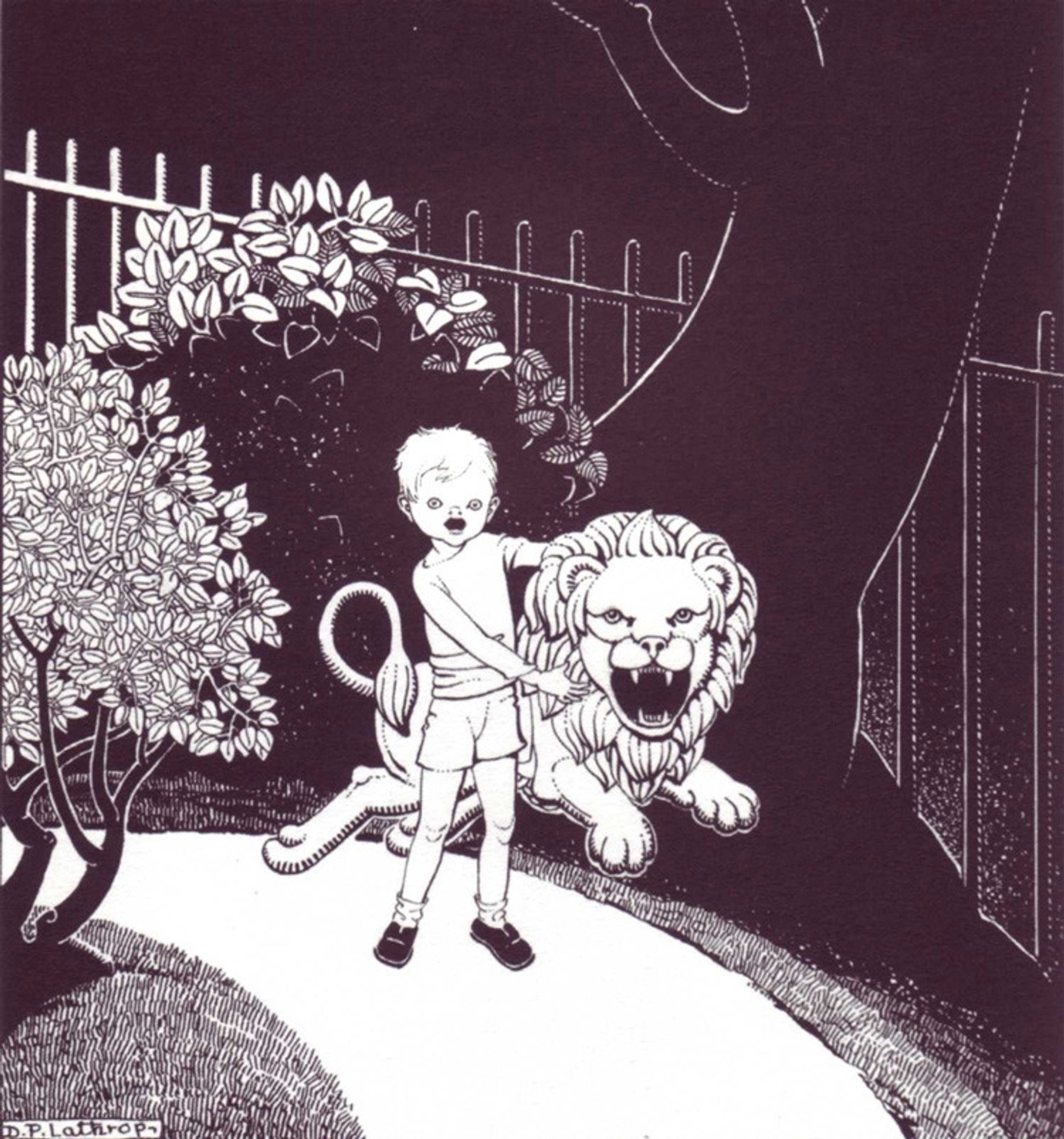 illus. for her own The Lost Merry-go-round by Dorothy Lathrop
