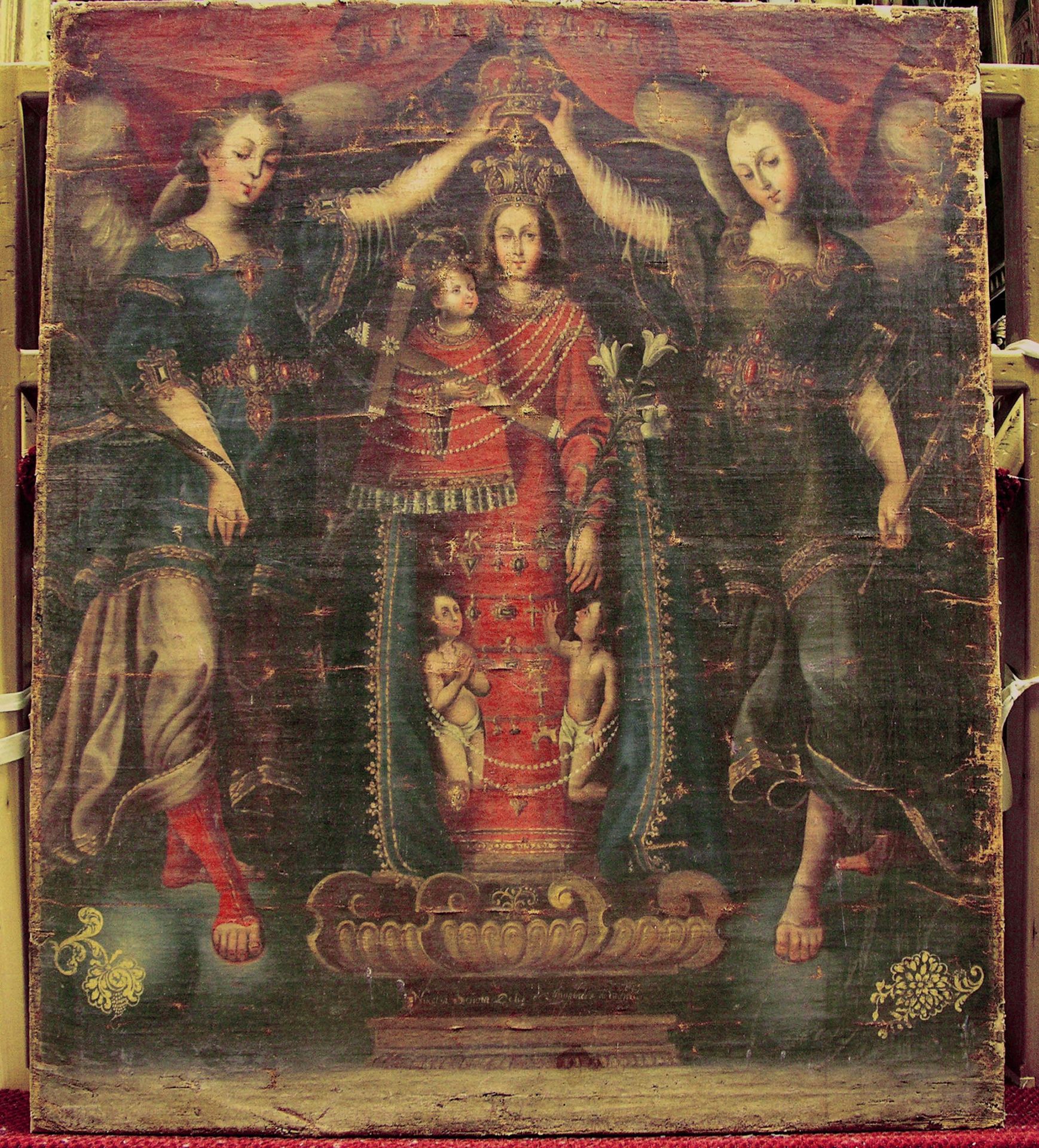 Nuestra Señora de los Desamparados (Our Lady of the Forsaken) by Anonymous