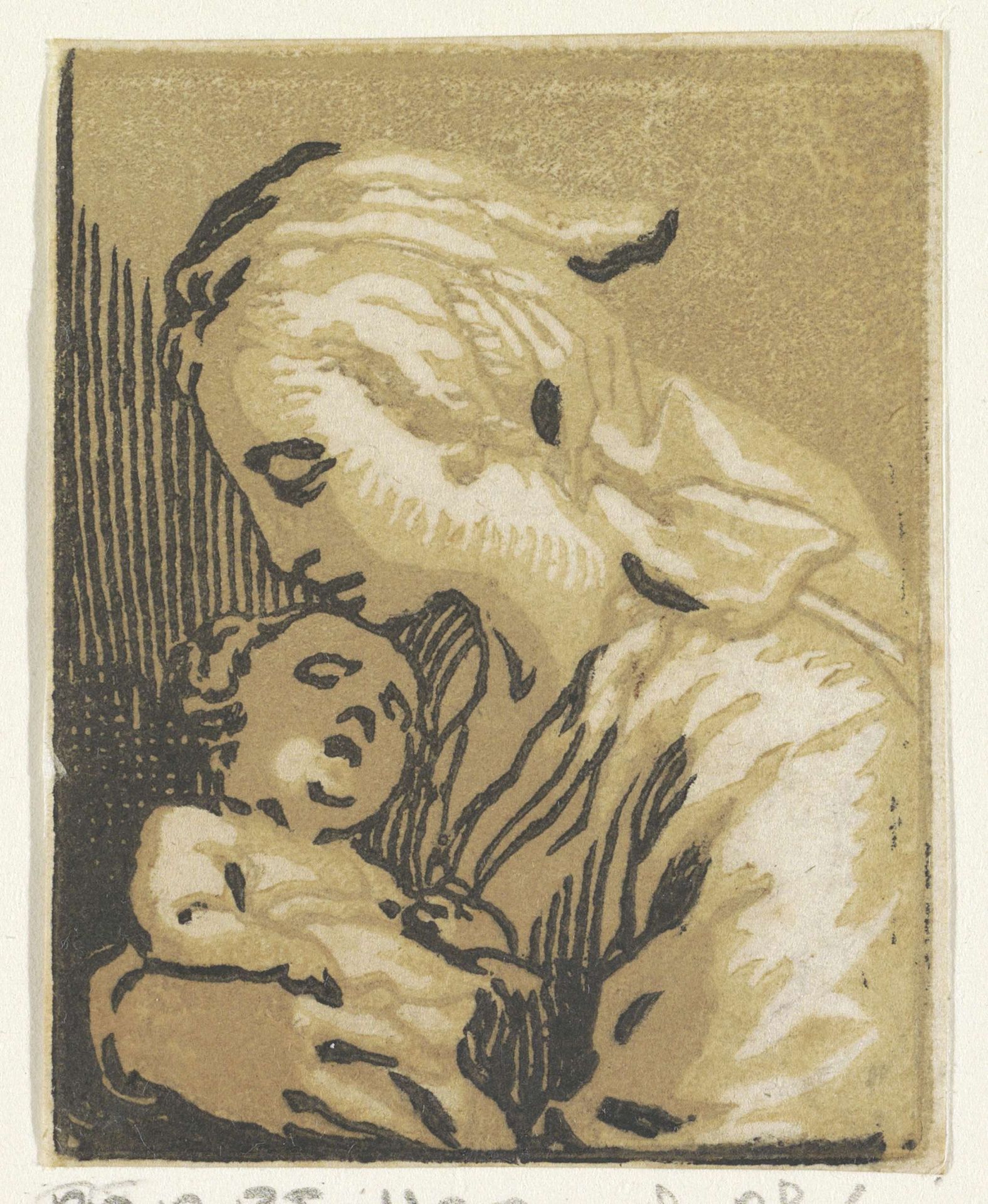 Maria met Christuskind by Anonymous