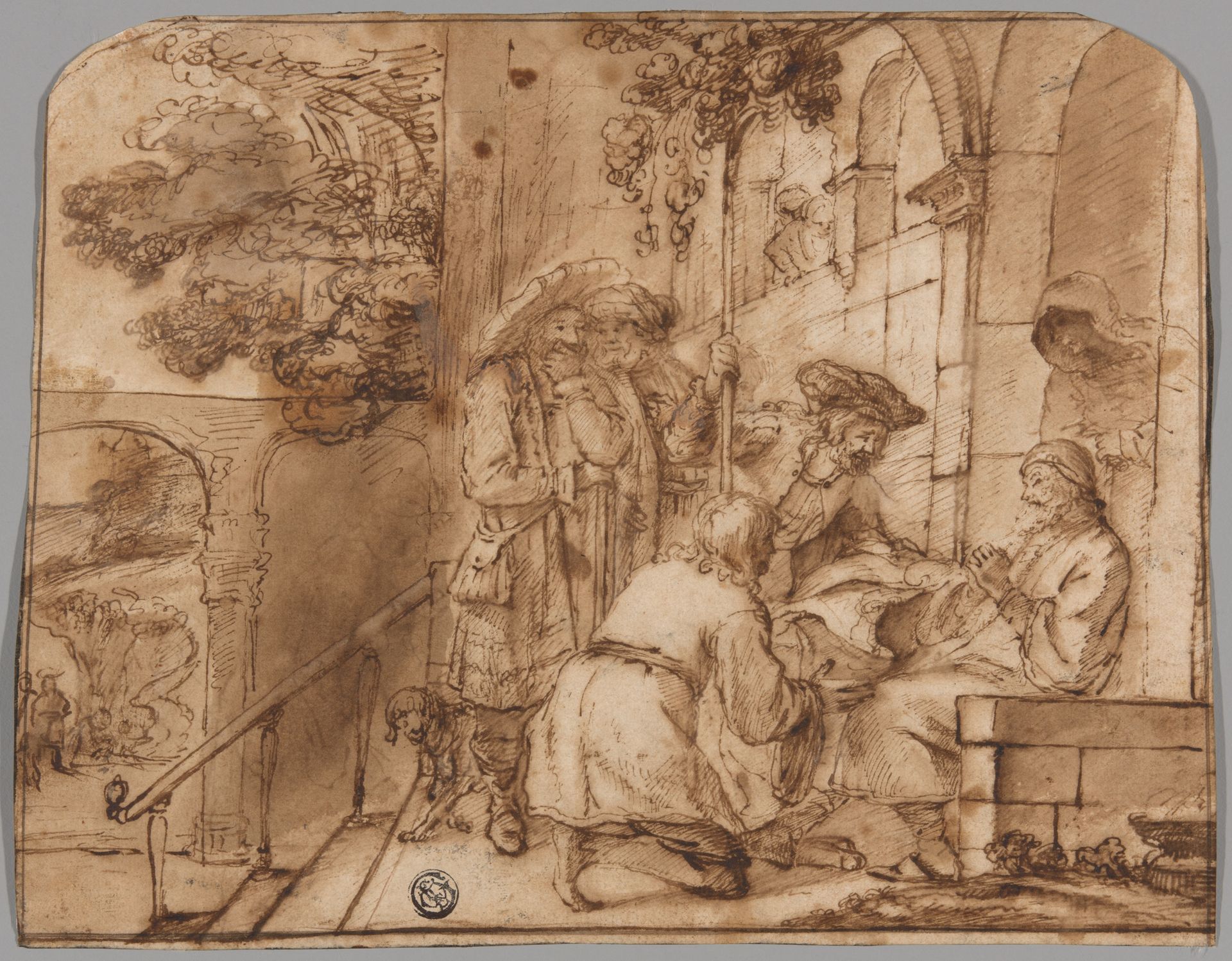 Joseph's Brothers Showing His Coat to Jacob by Jan Victors