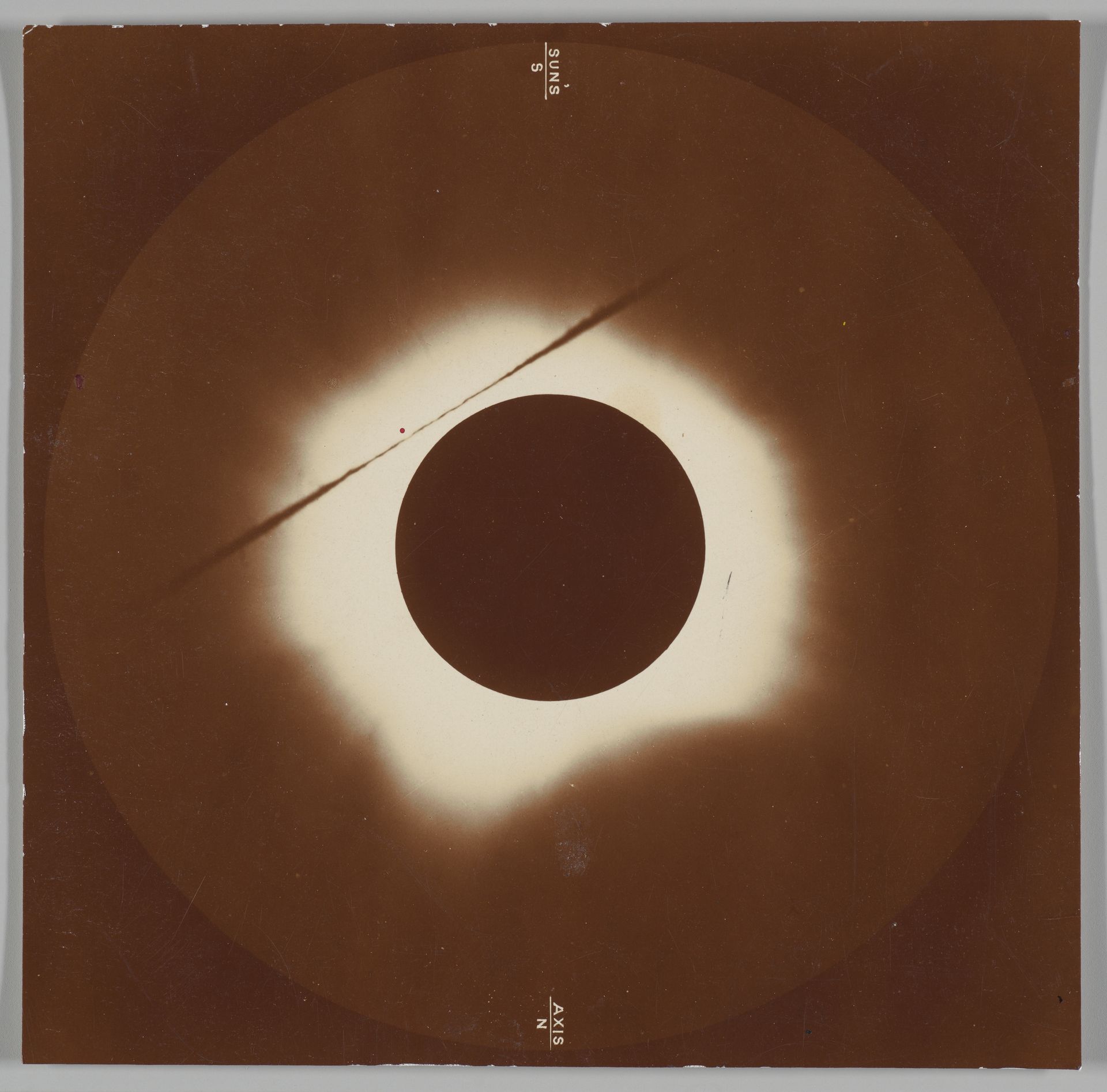 [Solar Eclipse from Caroline Island] by H. A. Lawrence