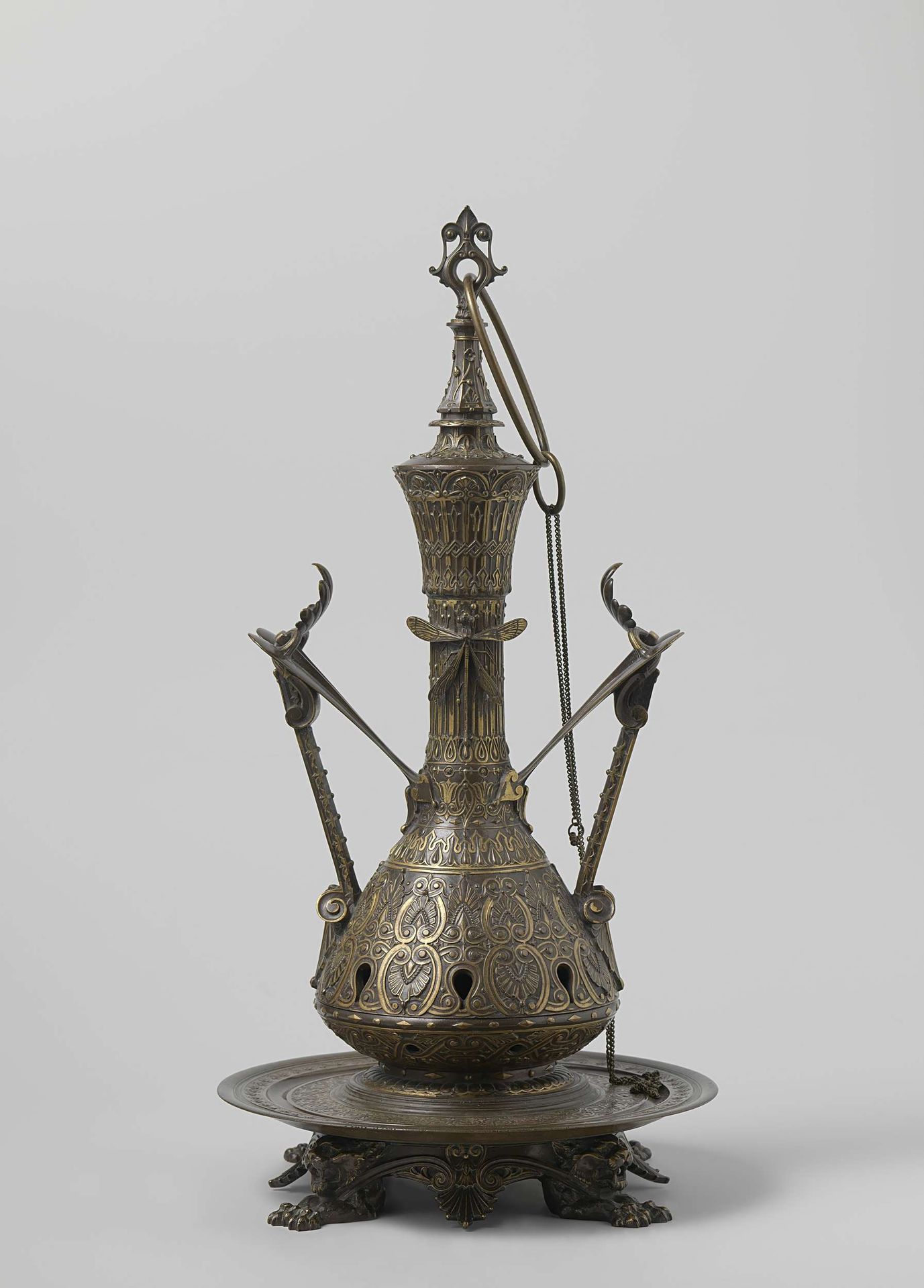 Incense burner by Ferdinand Barbedienne