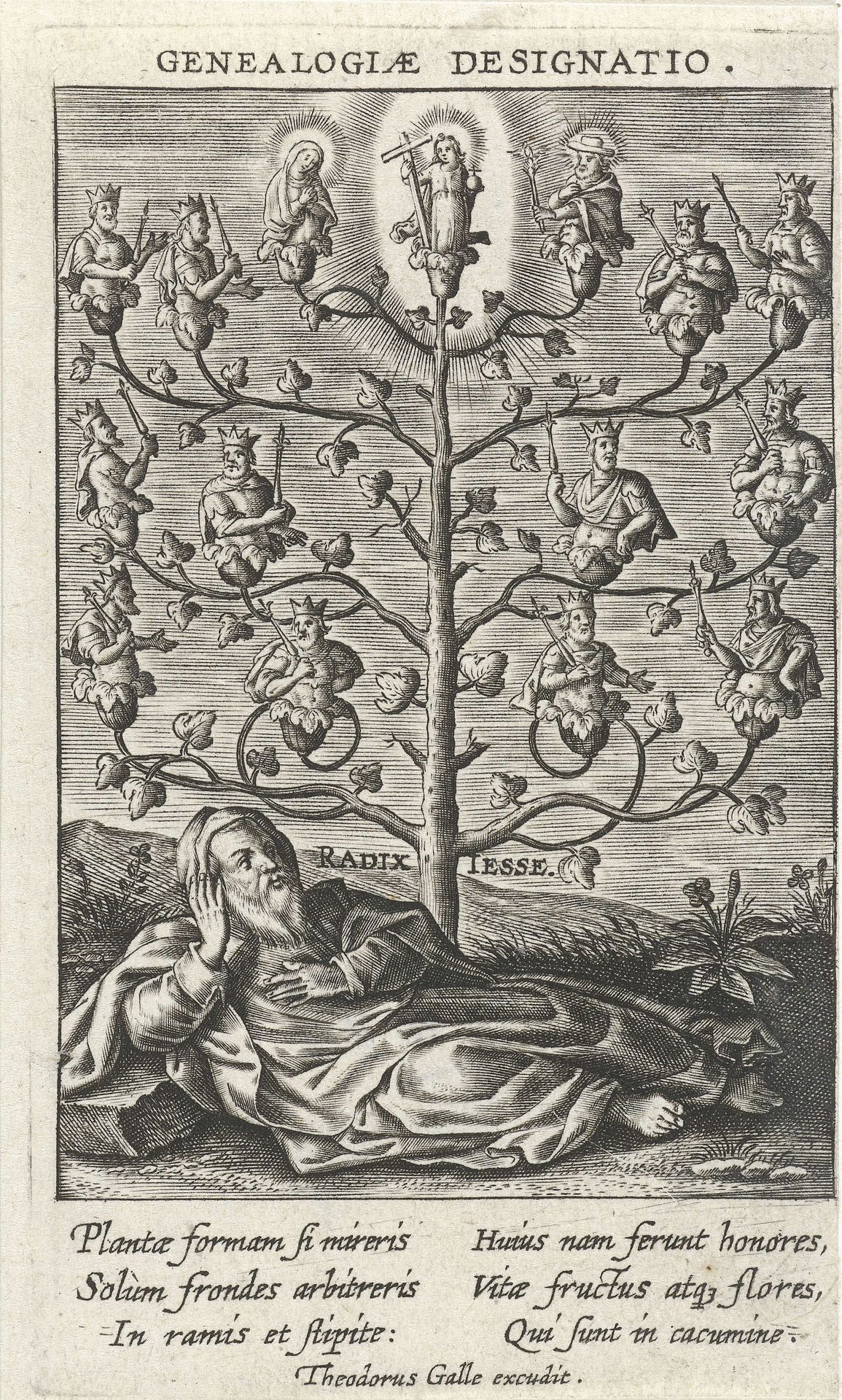 Tree of Jesse by Theodoor Galle