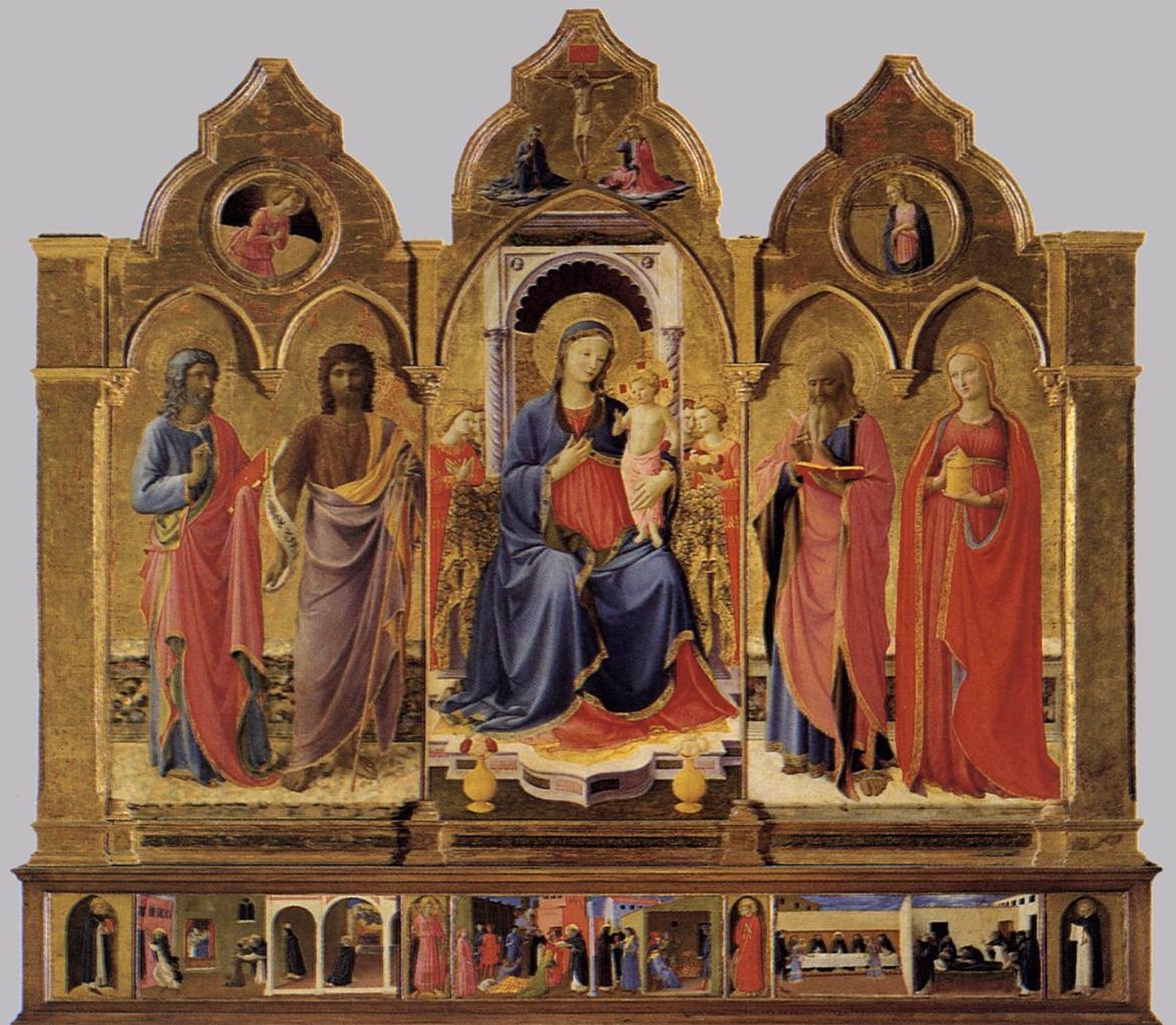 Cortona Polyptych by Fra Angelico