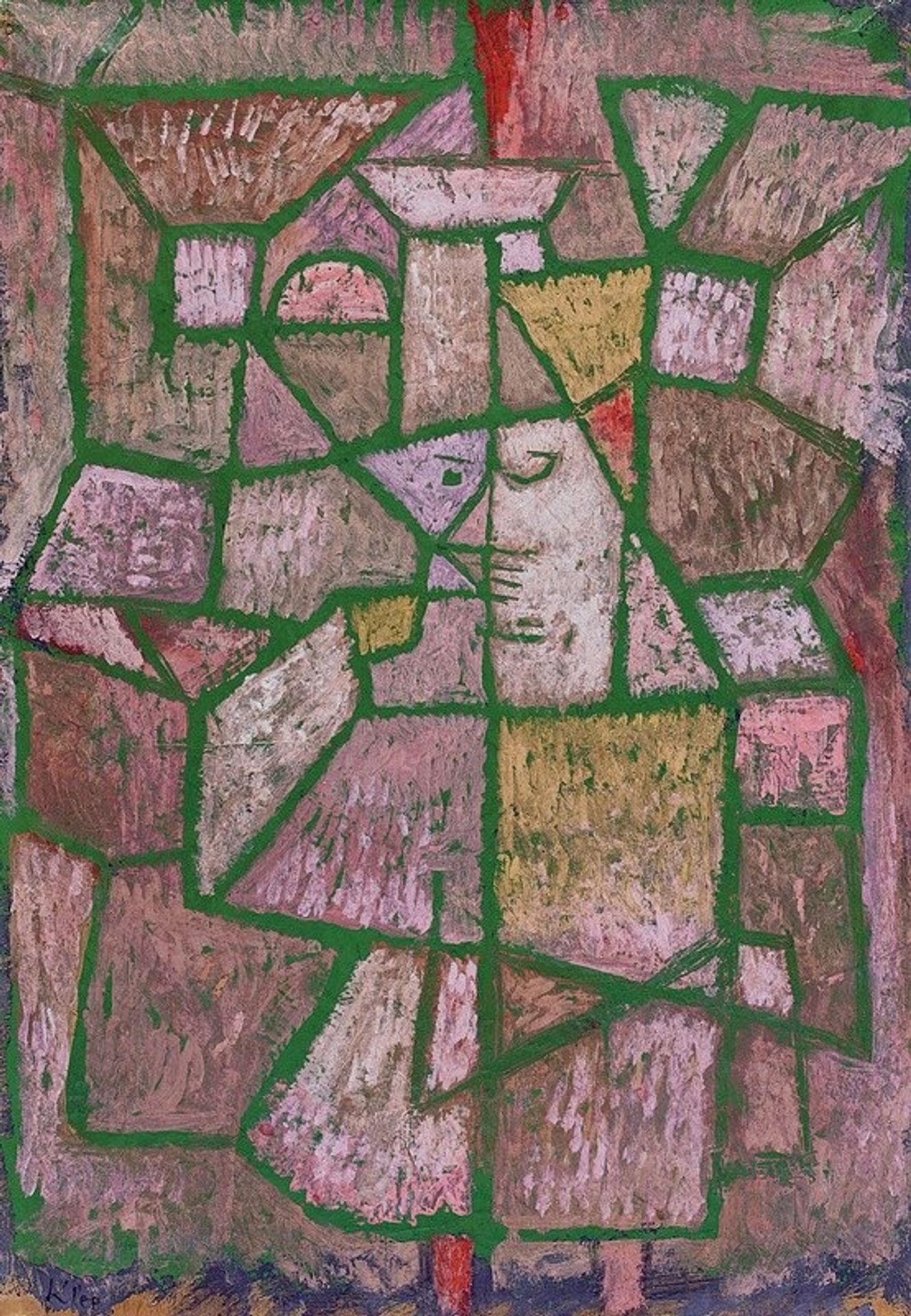 Herr der Stadt by Paul Klee