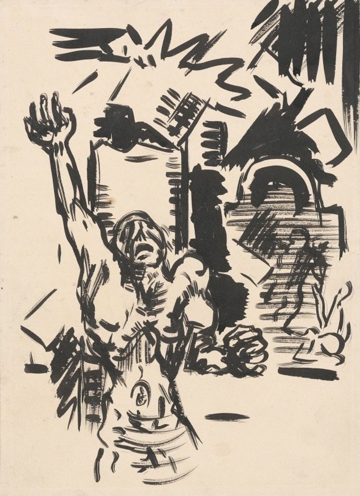 Protest by Arnold Peter Weisz-Kubínčan