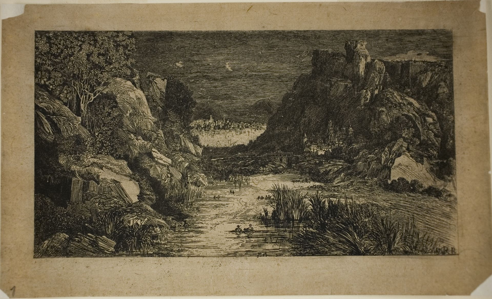 The Distant City by Rodolphe Bresdin