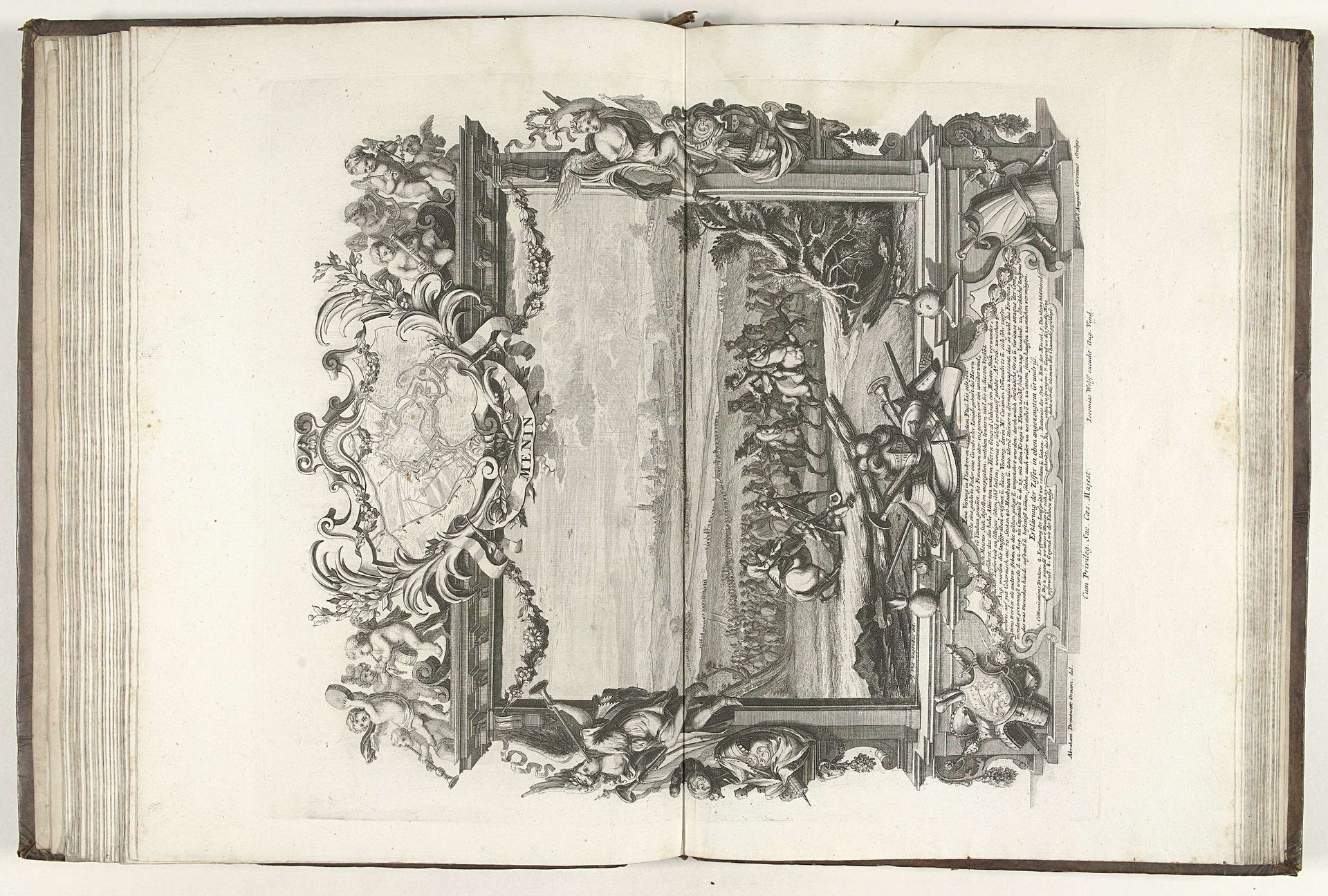 Inname van Menen, 1706 by Johann August Corvinus