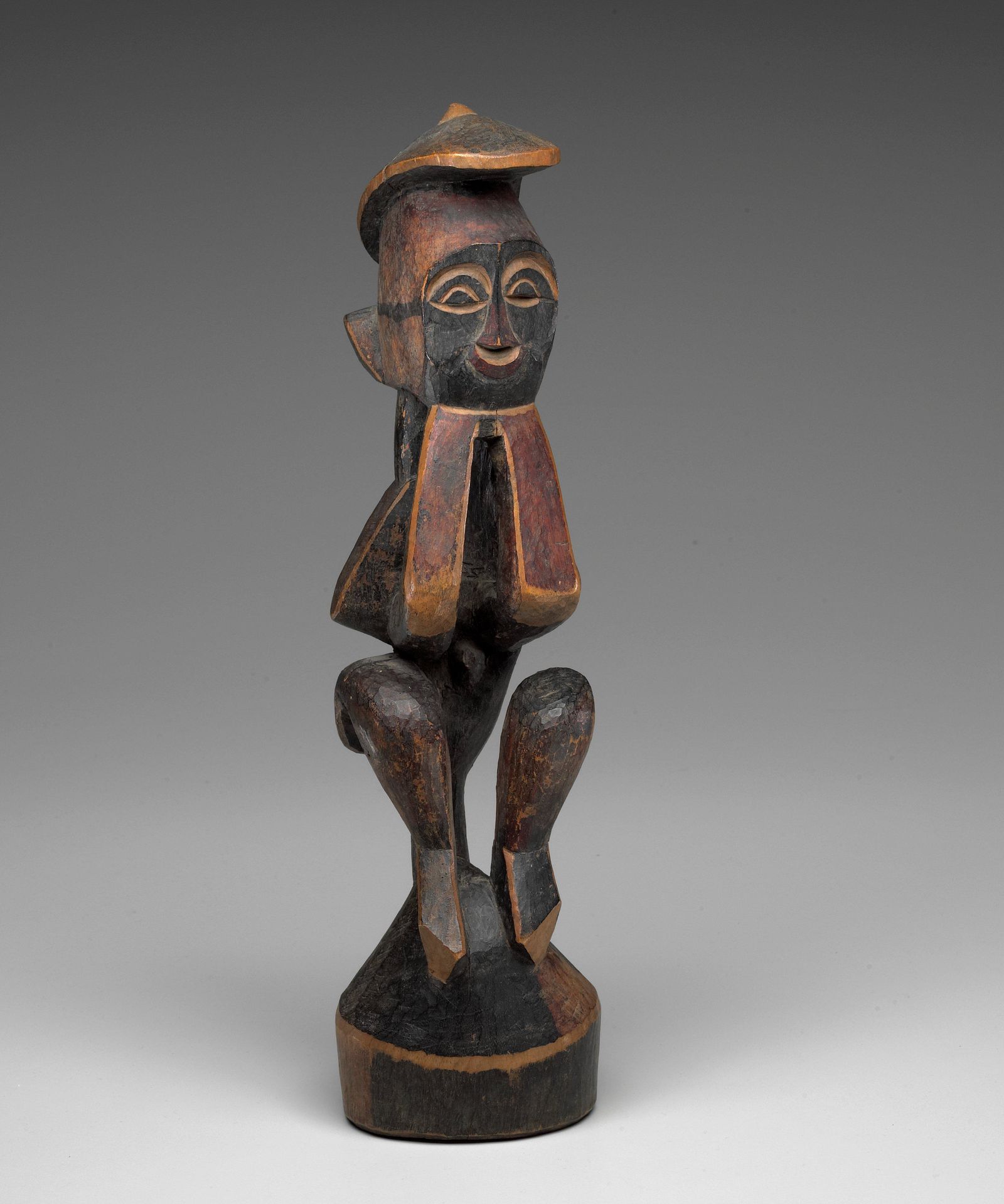 Seated Male Shaman Figure by Nsapo
