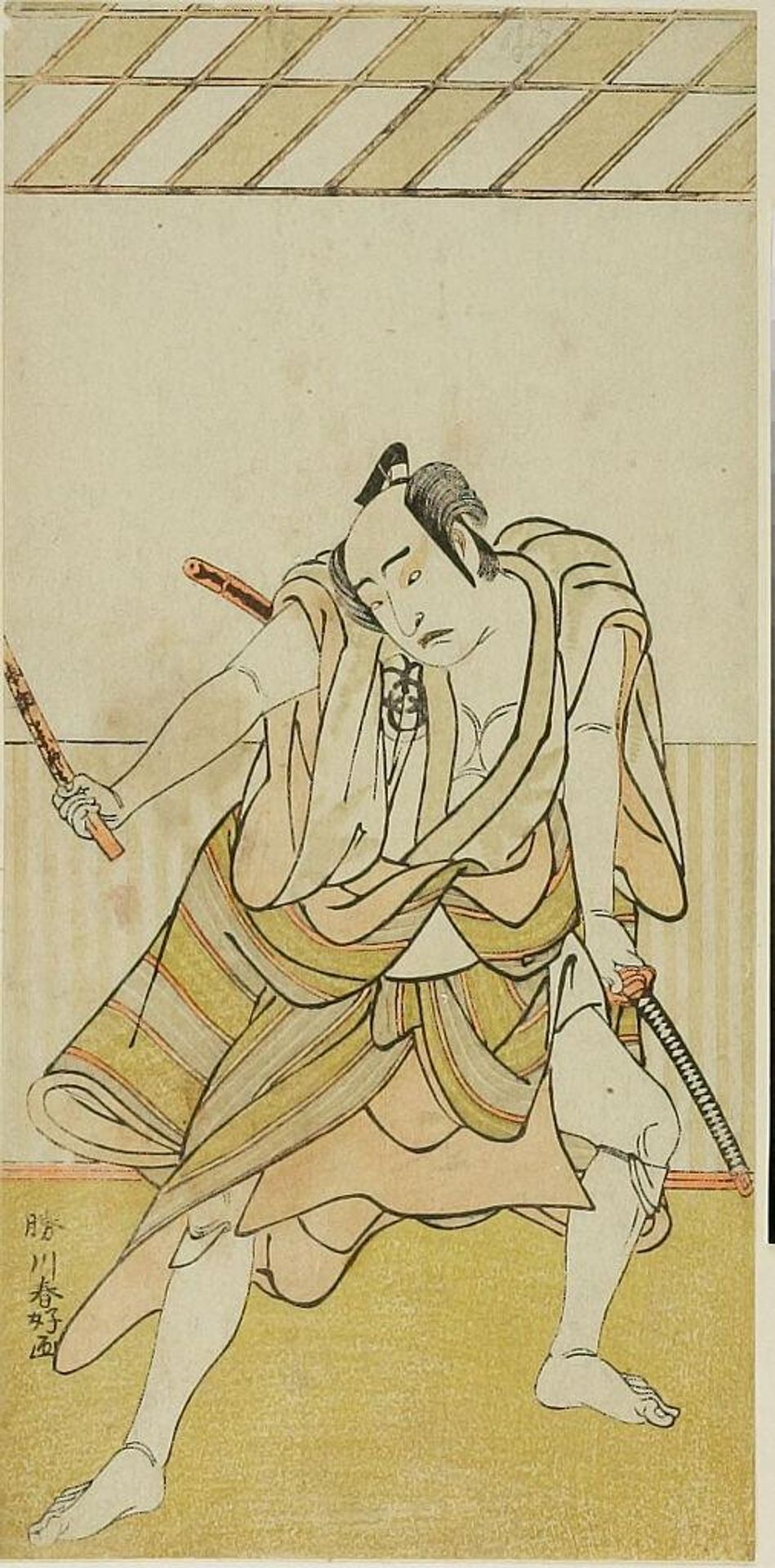 Actor BANDO MITSUGORO 1ST by Katsukawa ShunkÅ