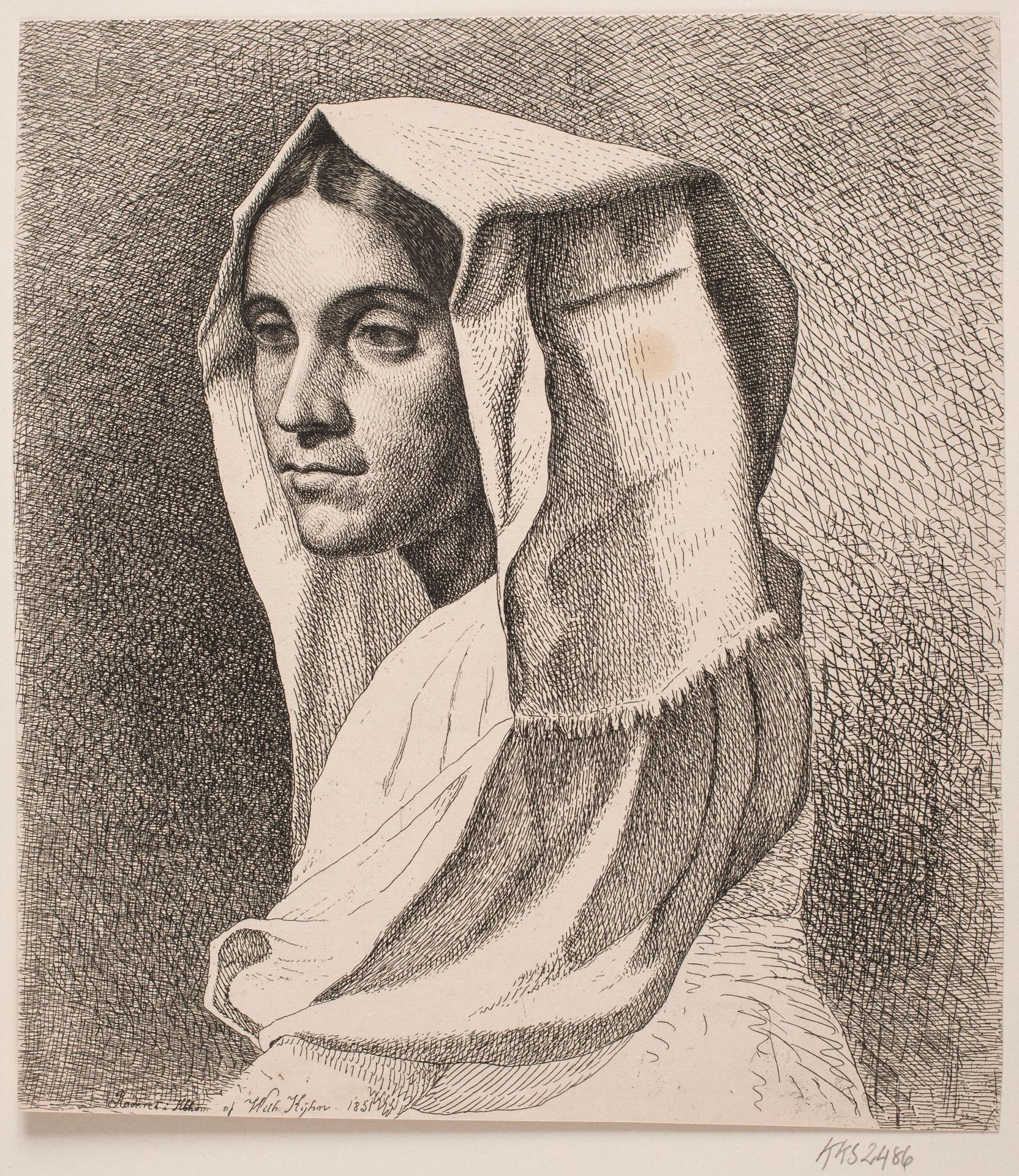 Italiensk bondepige by Vilhelm Kyhn