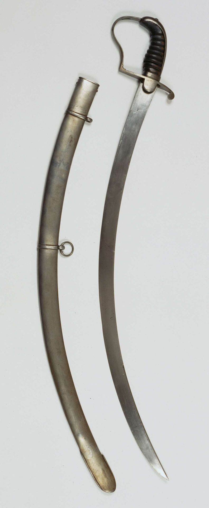 Sabel officier lichte cavalerie model nr. 1 met schede, Gardes du Corps, 1814 by Anonymous