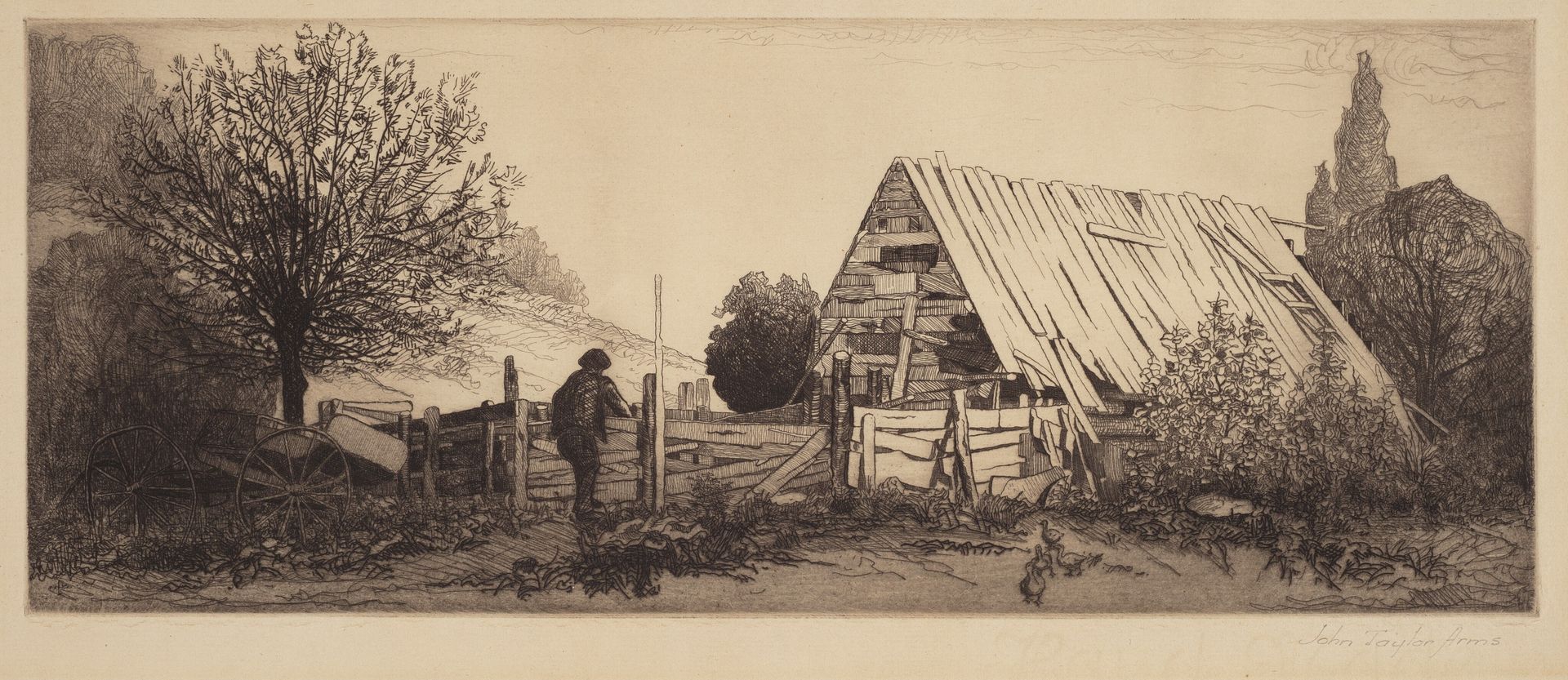 The Pig Pen by John Taylor Arms