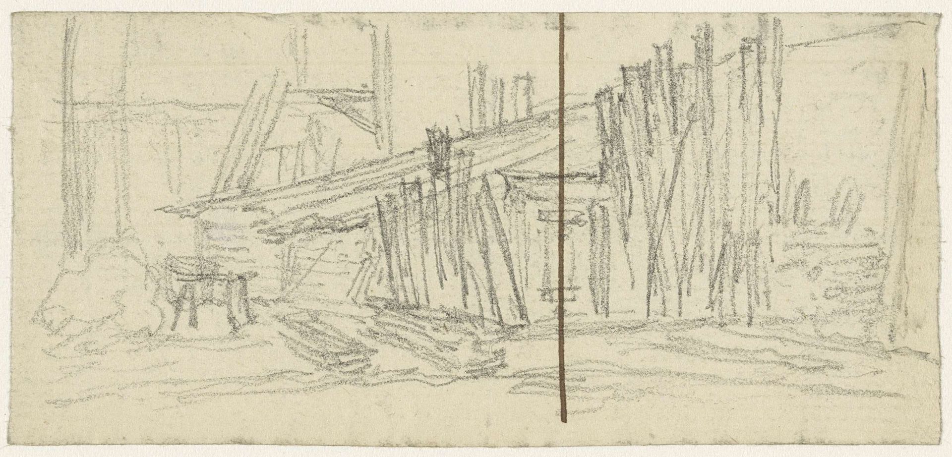 Houtwerf by Georges Michel