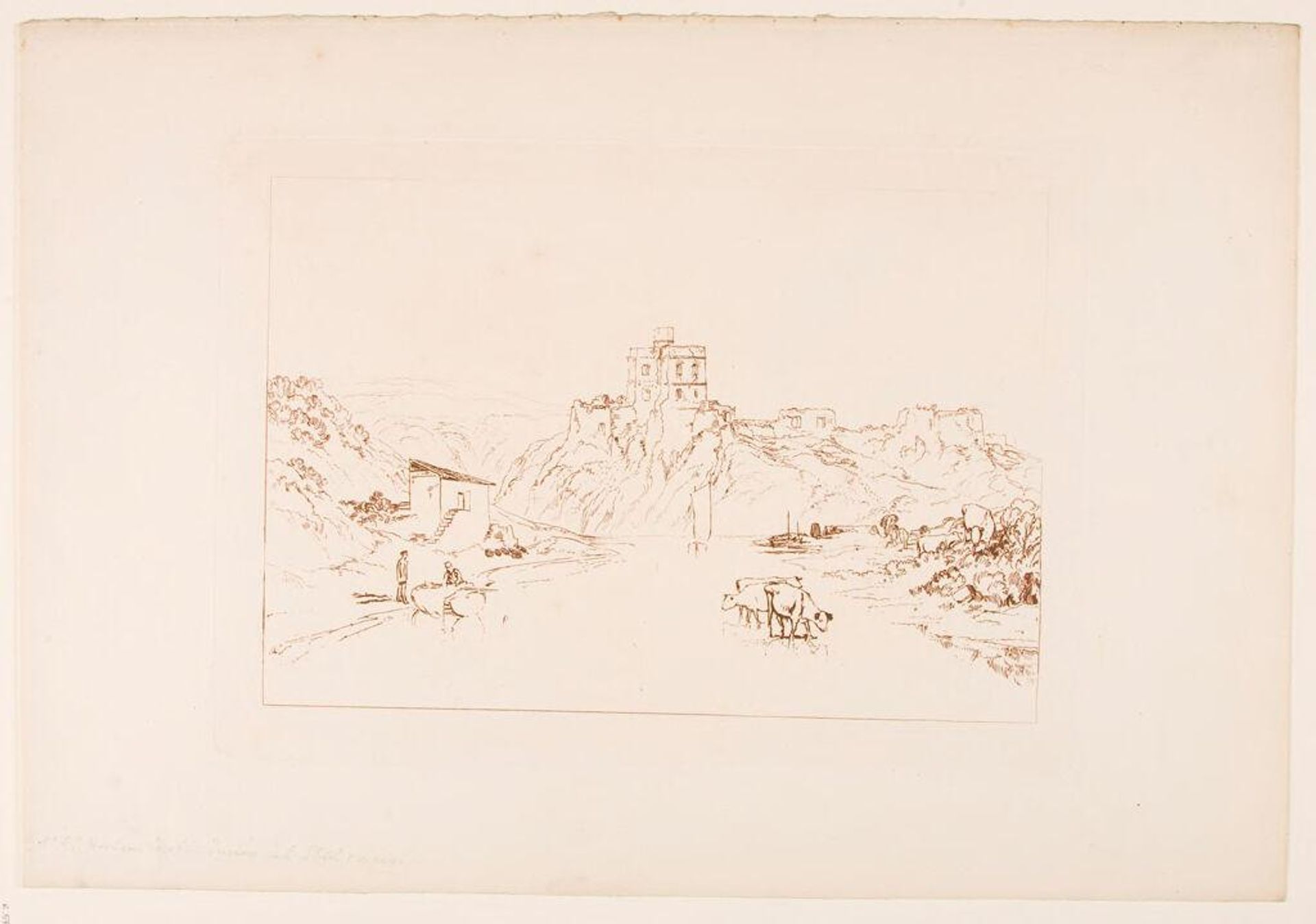 Norham Castle, on the Tweed by Joseph Mallord William Turner