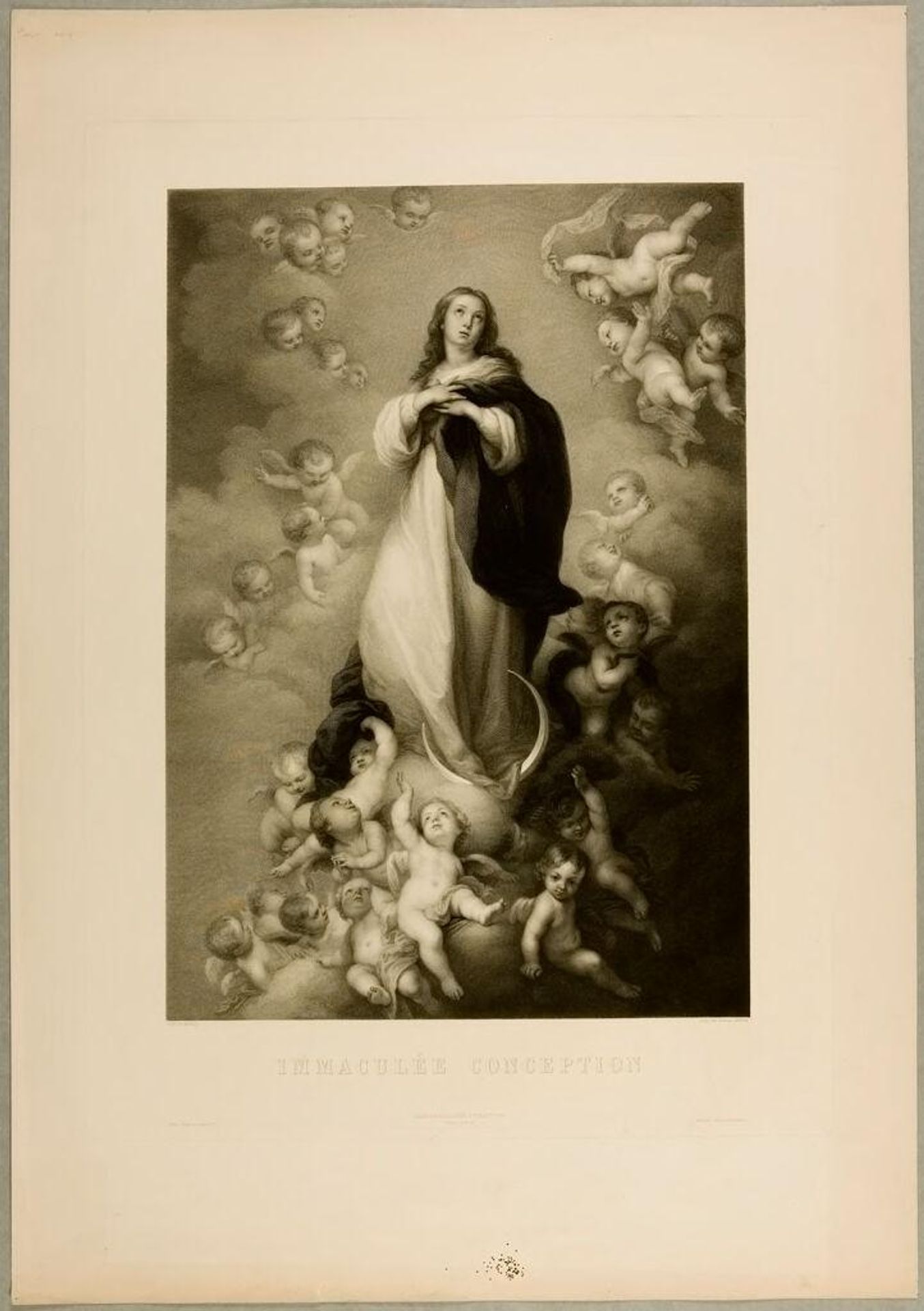 The Immaculate Conception by Achille DÃ©sirÃ© LefÃ©vre