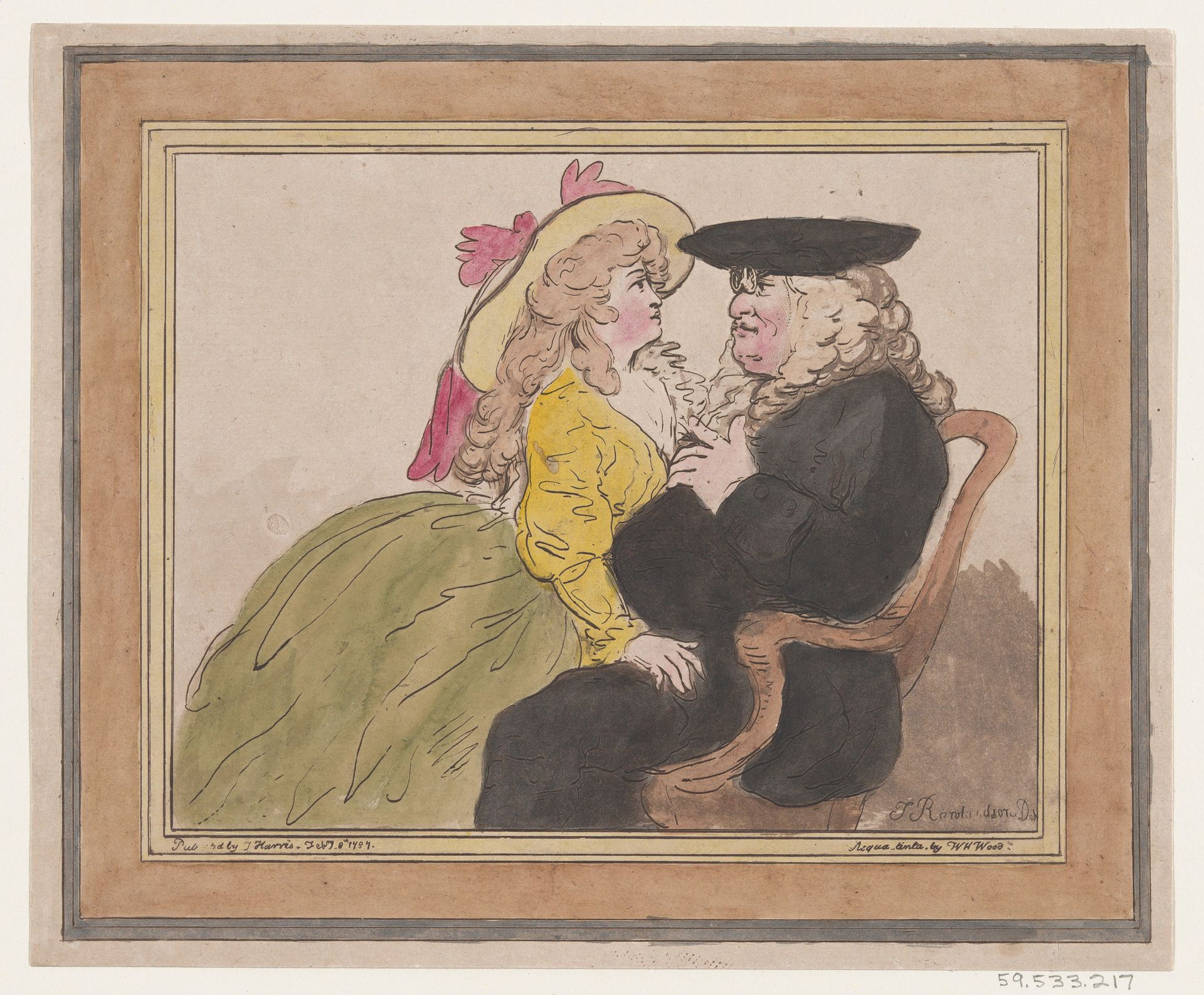 Lady on a Lawyer's Knee—Romance by William Henry Wood