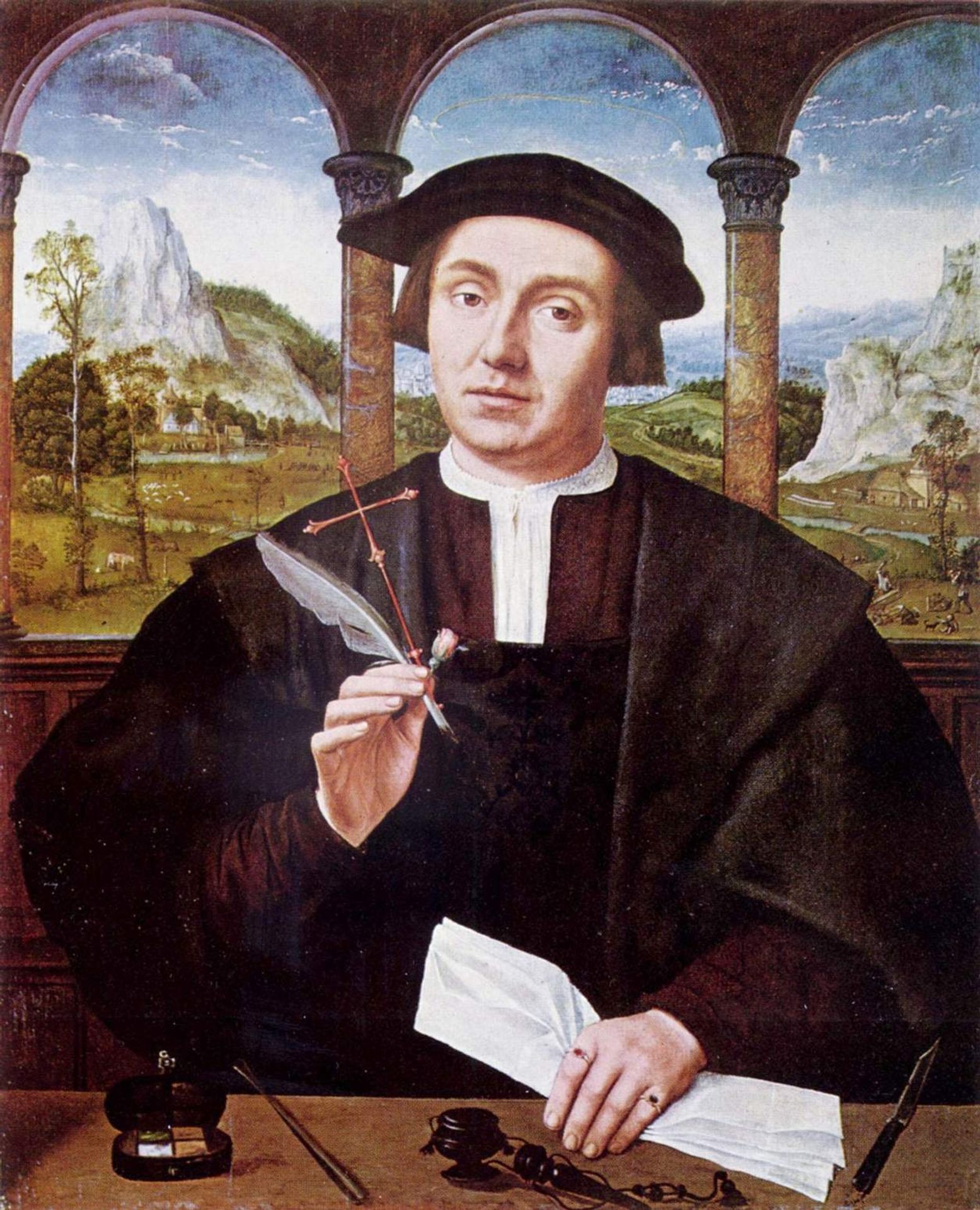 Portrait of a Man by Quentin Matsys