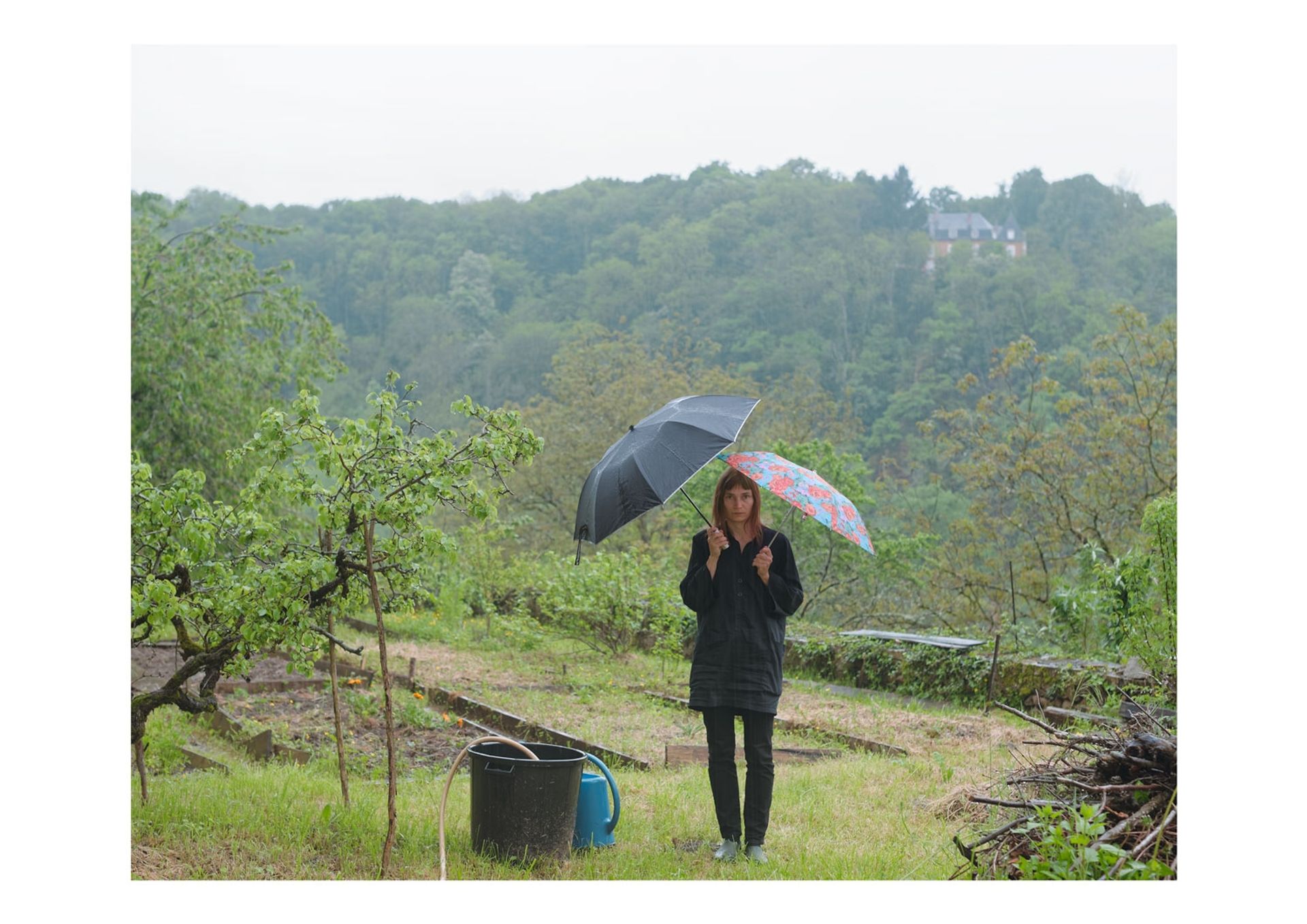 2 UMBRELLAS by Elina Brotherus