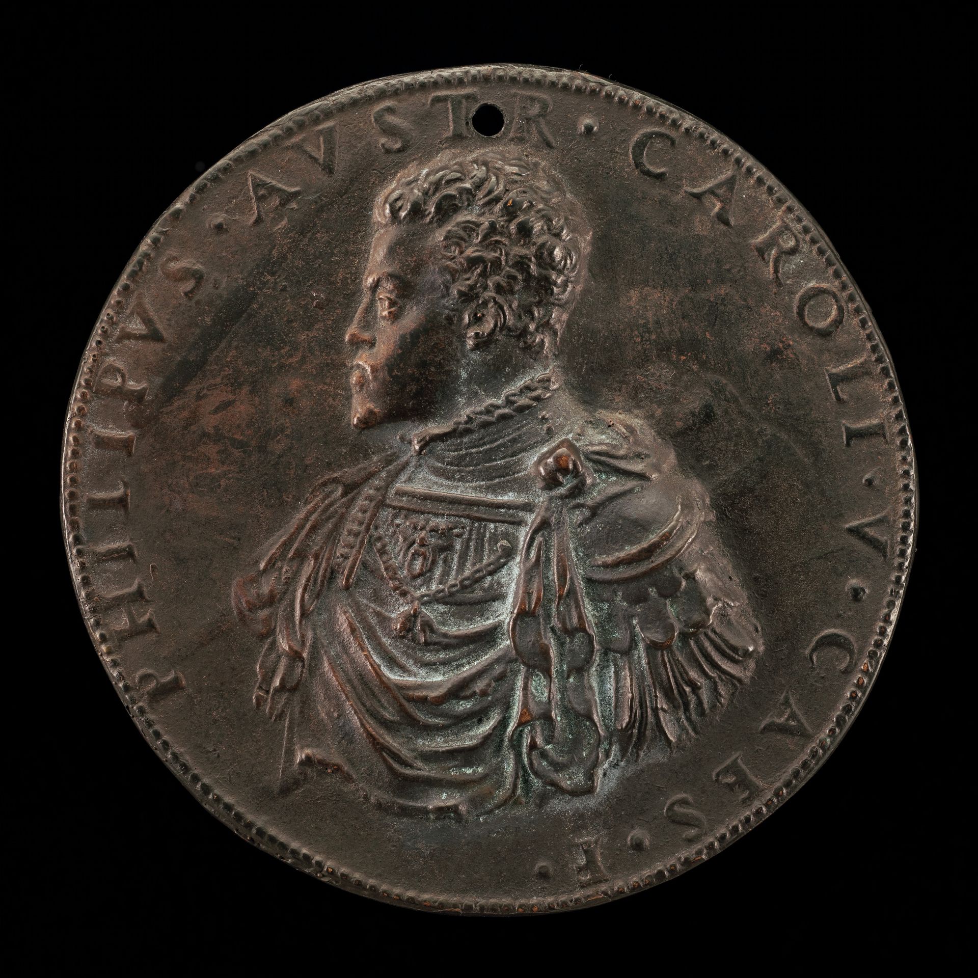 The Future Philip II of Spain as Prince of Austria [obverse] by Leone Leoni