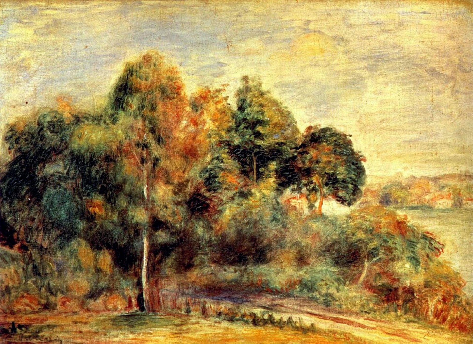 Landscape by Pierre-Auguste Renoir