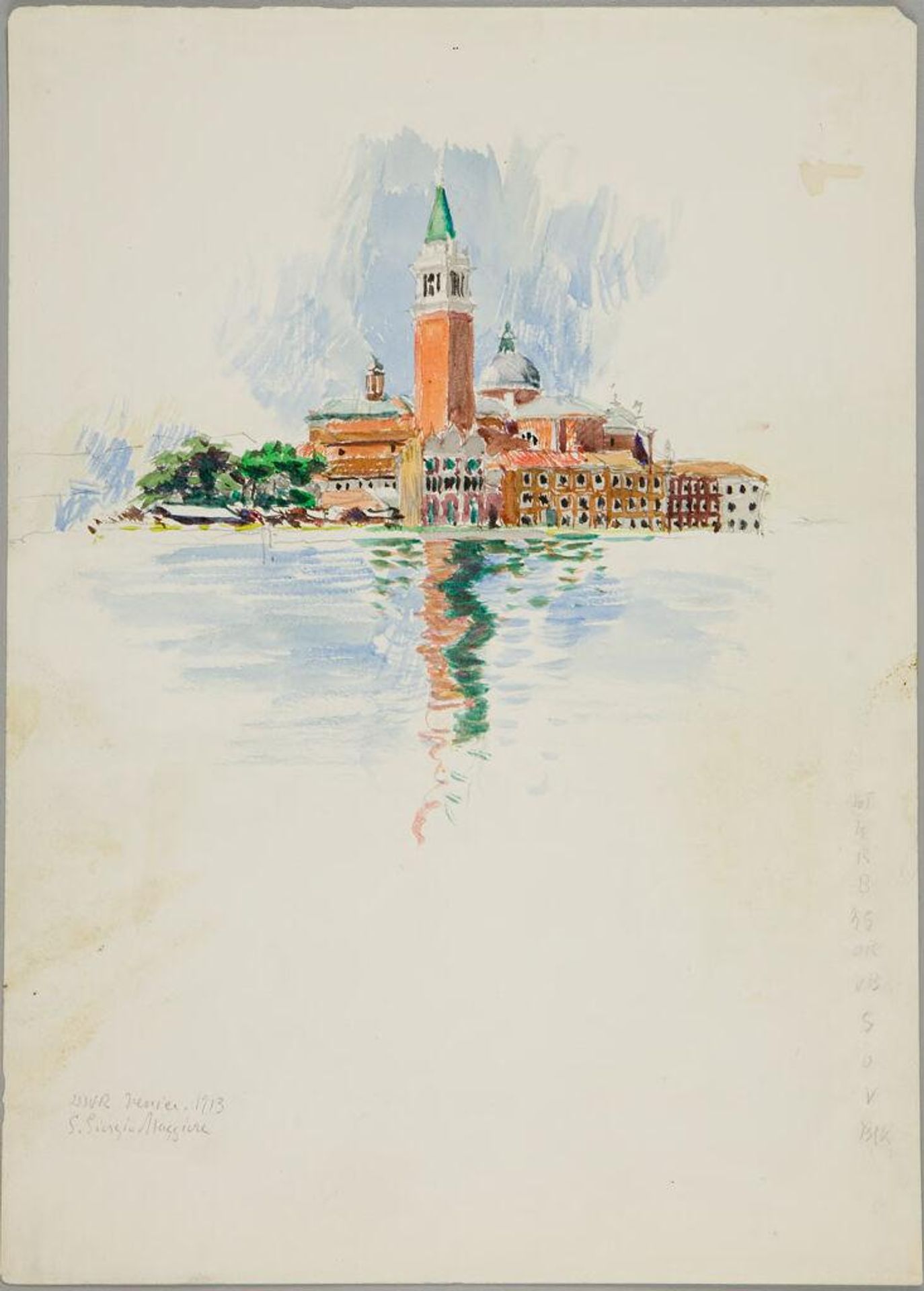 S. Giorgio Maggiore, Venice, Italy by Denman Waldo Ross