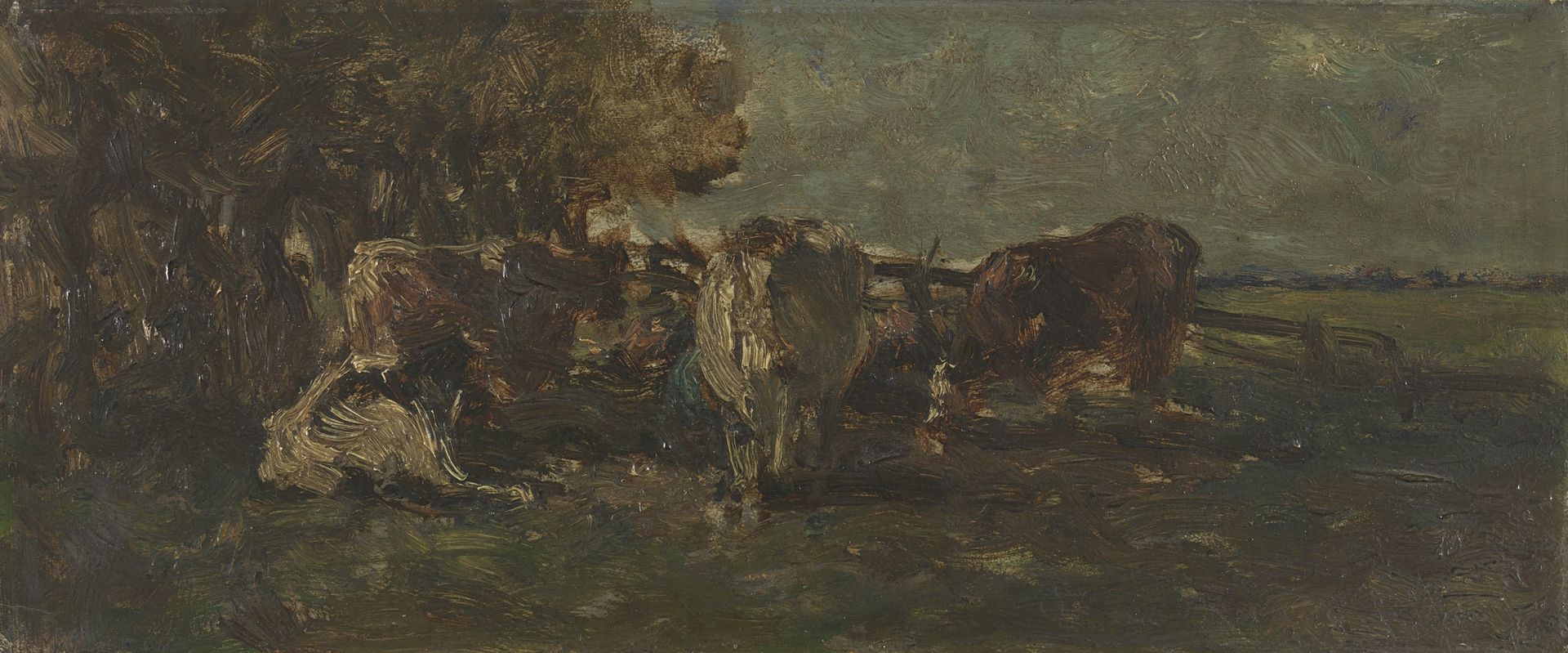 De melkbocht by Willem Roelofs