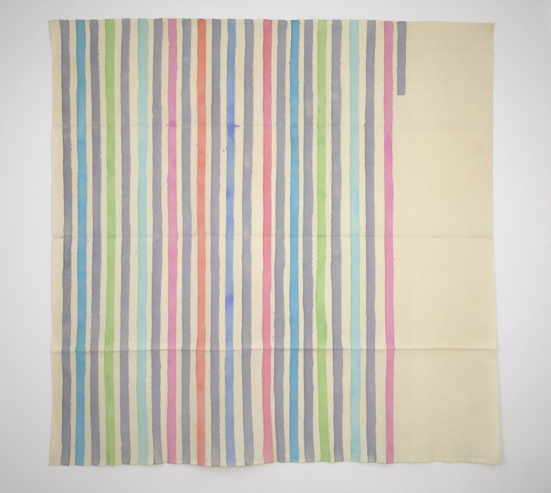 Verticale by Giorgio Griffa