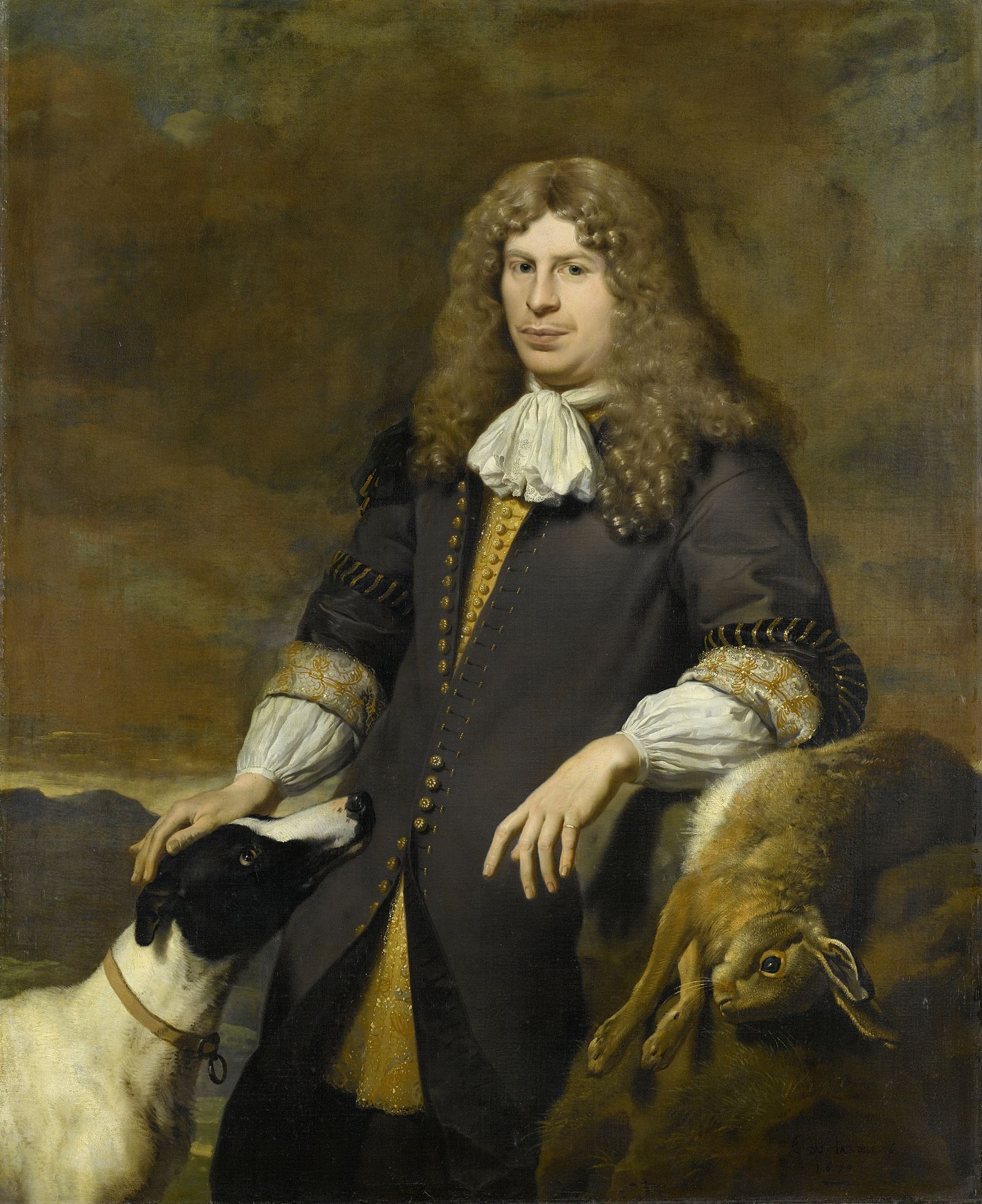 Portrait of a Man, possibly Jacob de Graeff, Alderman of Amsterdam in 1672 by Karel du Jardin