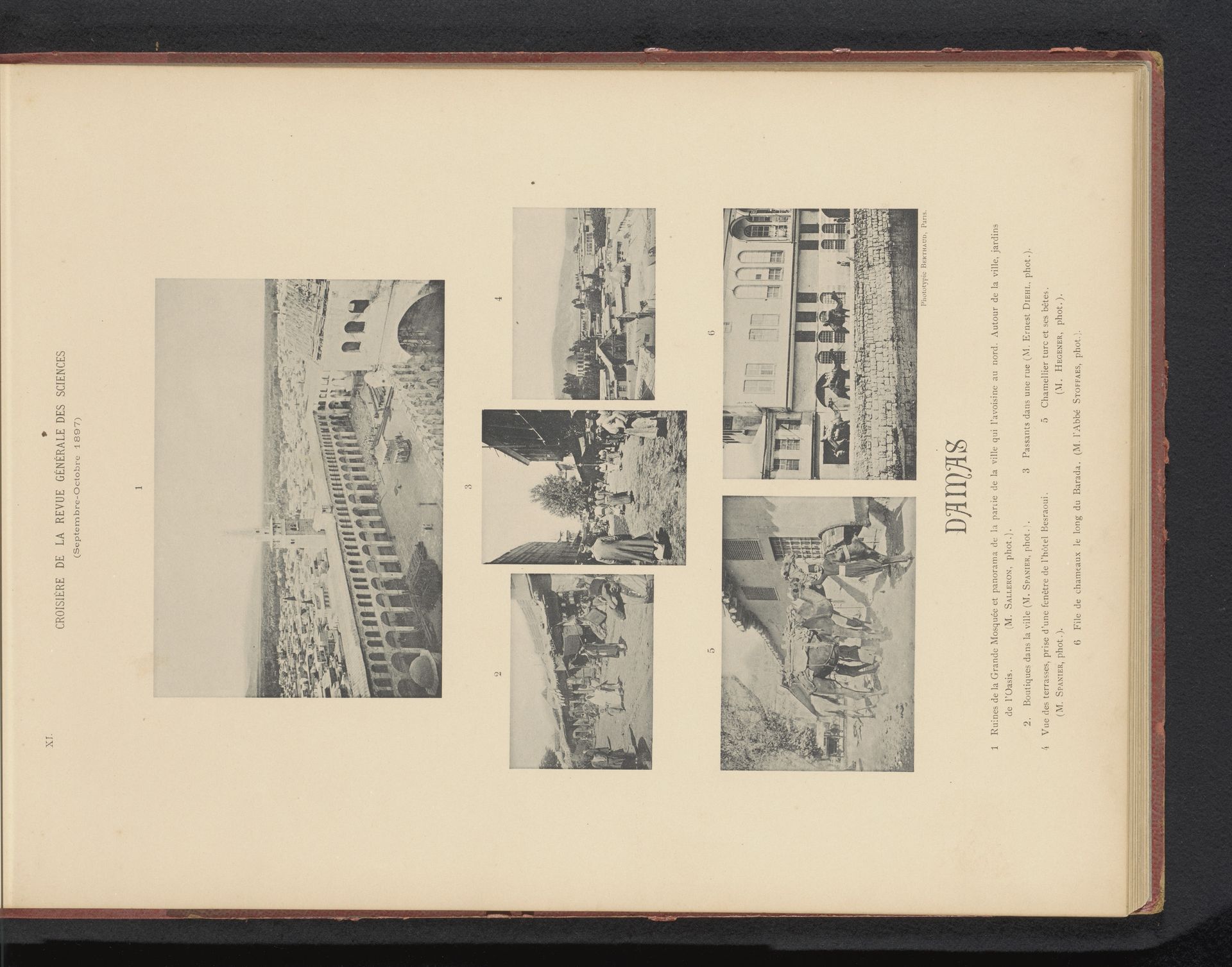 Acht gezichten op Damascus, Syrië by Jules Calas