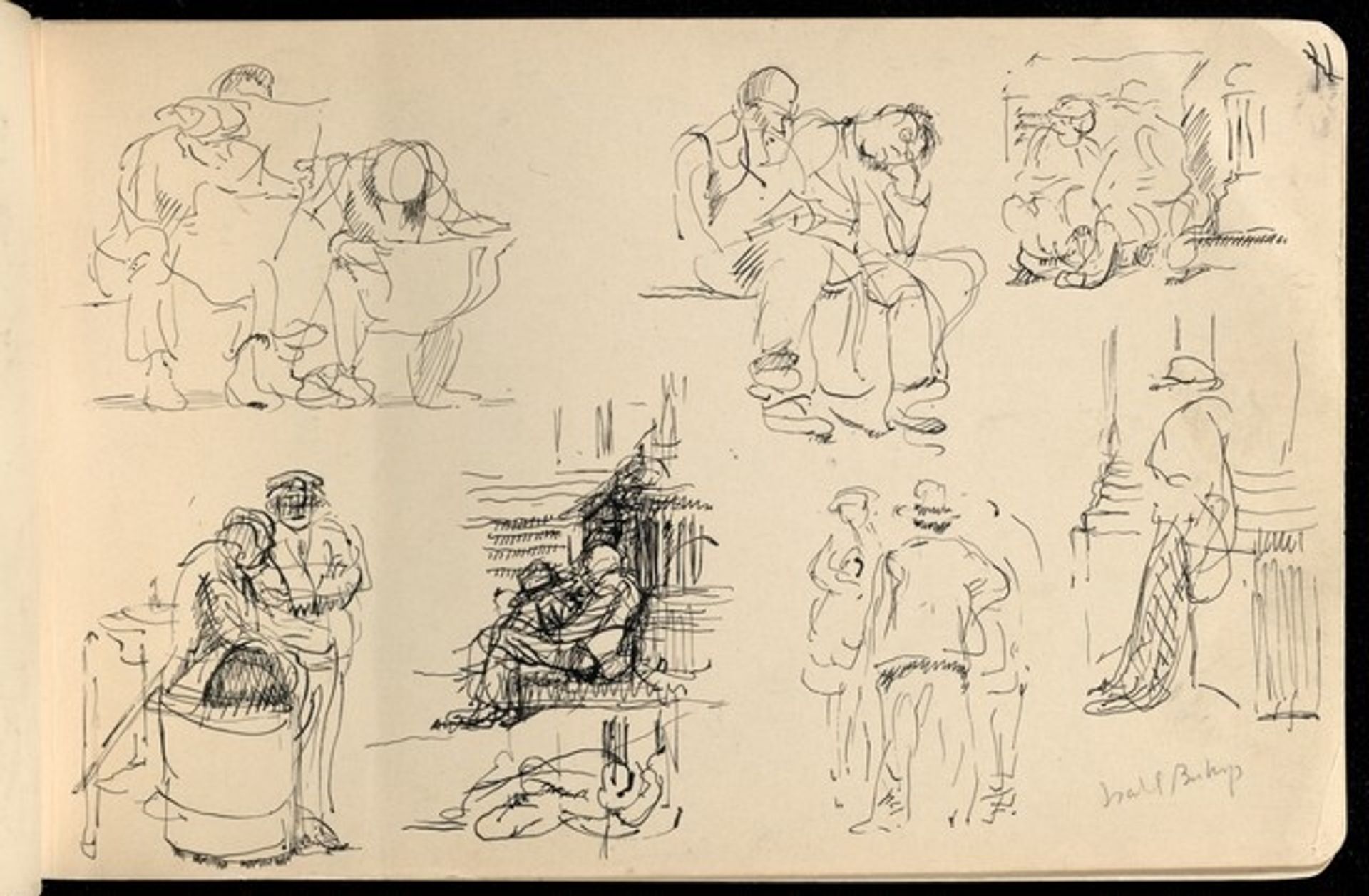 Isabel Bishop Early Sketchbook by Isabel Bishop